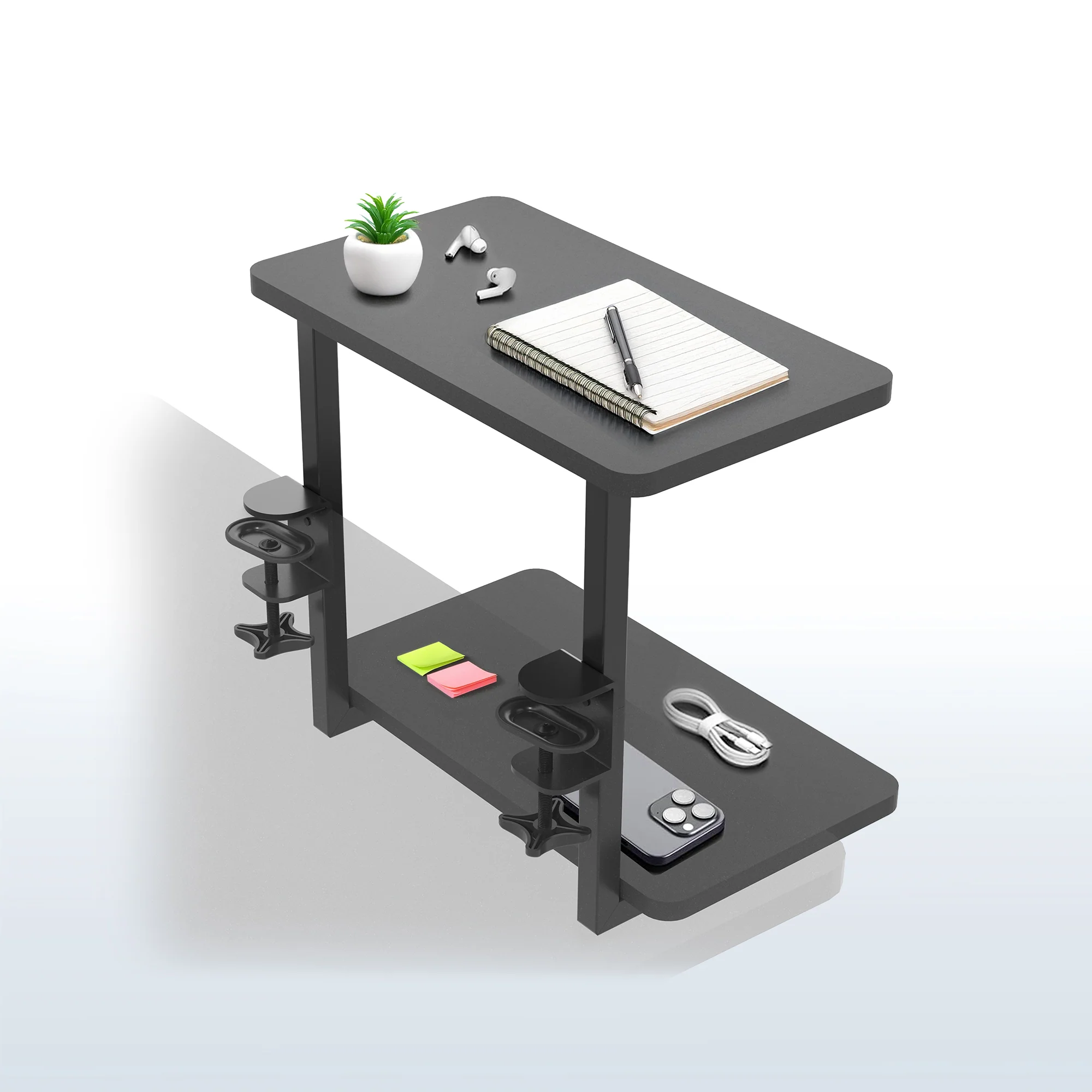 Clamp-on 16" Flexible Shelving System