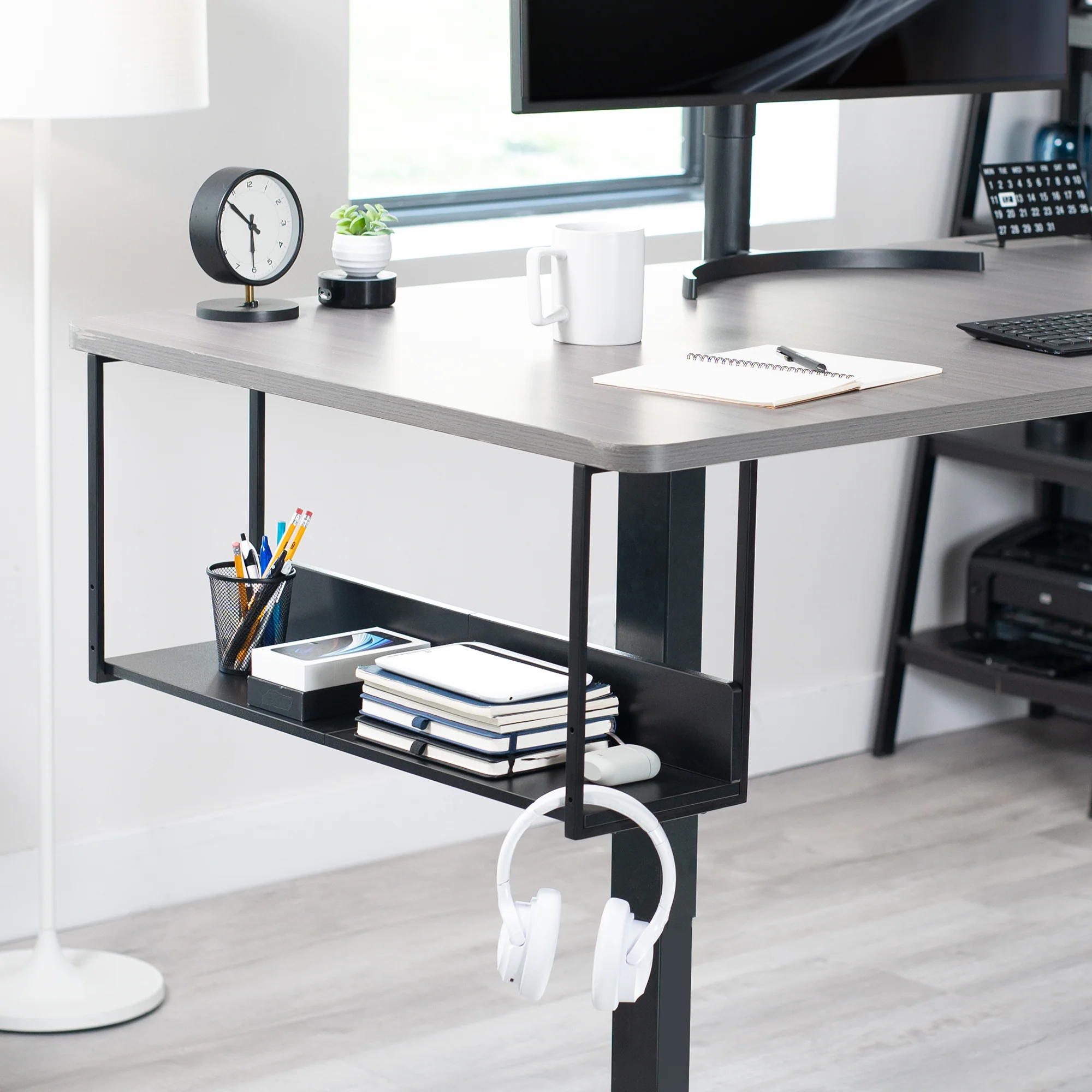 30" Under Desk Shelf - Image 10