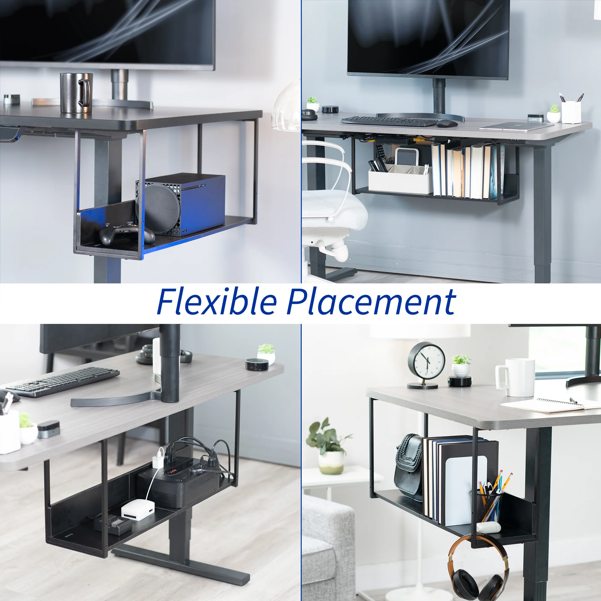 30" Under Desk Shelf - Image 5