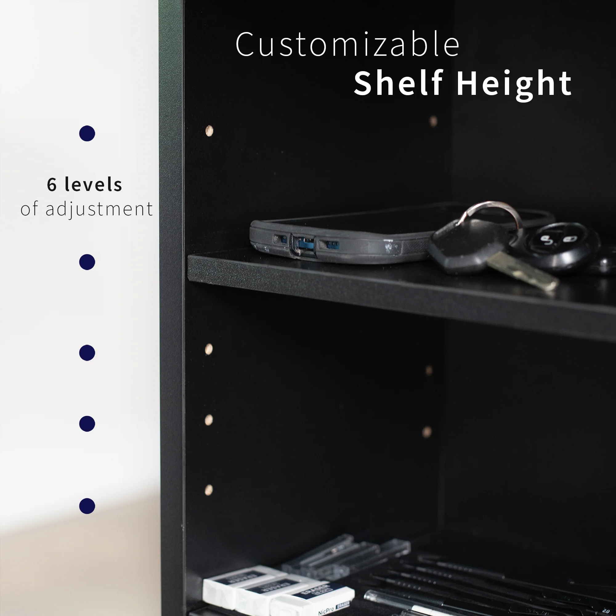 Clamp-on Shelving Unit for Desk - Image 10