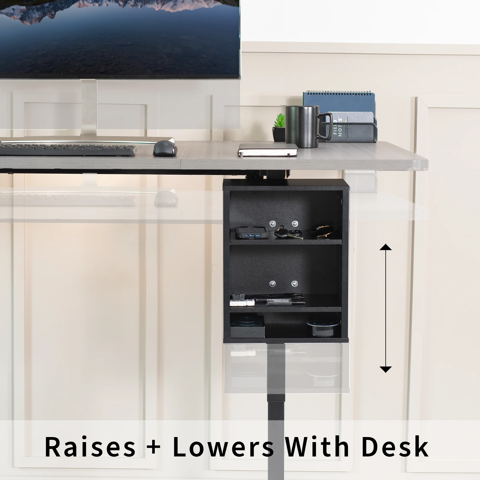 Clamp-on Shelving Unit for Desk - Image 7