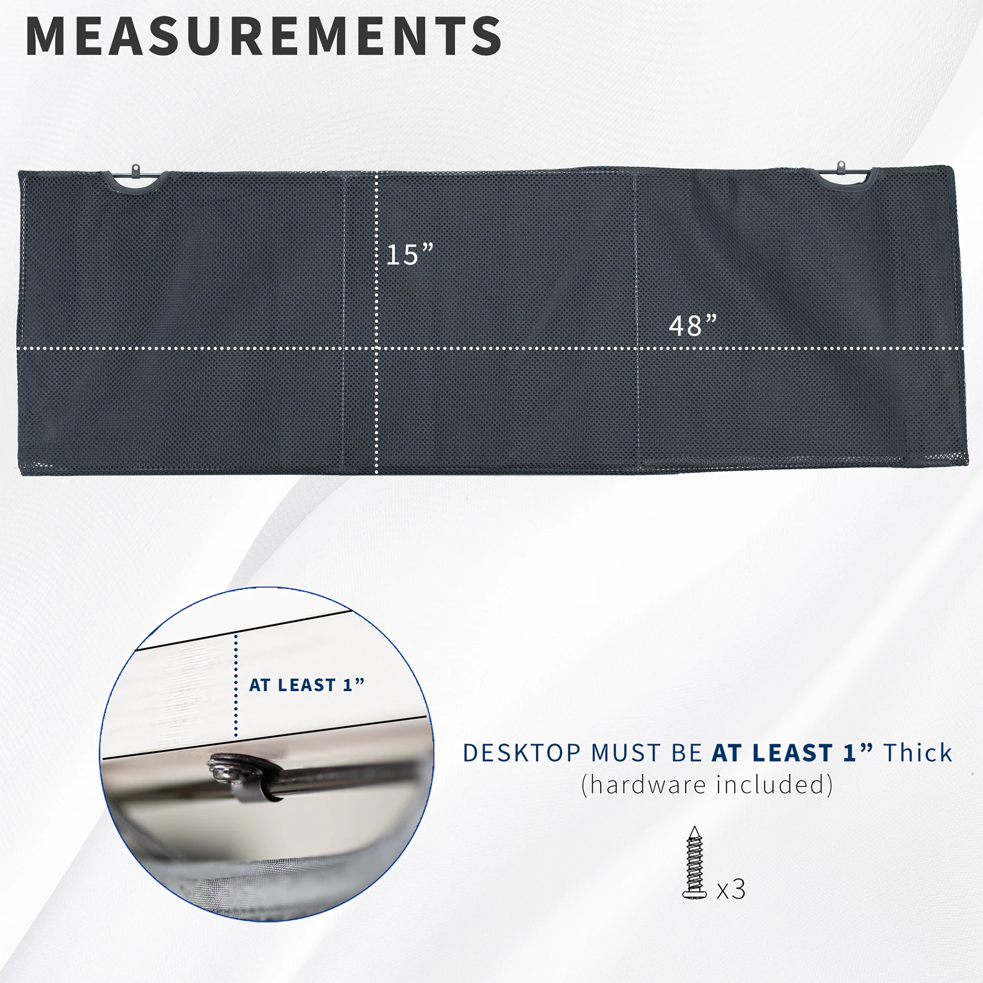 Cable Management Desk Skirt - Image 19