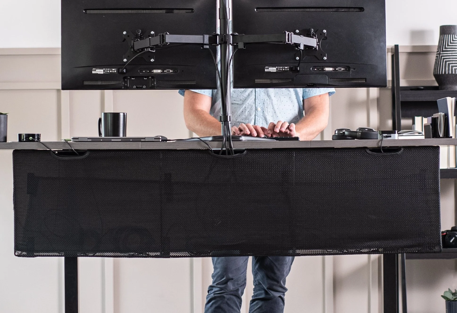 Cable Management Desk Skirt - Image 21