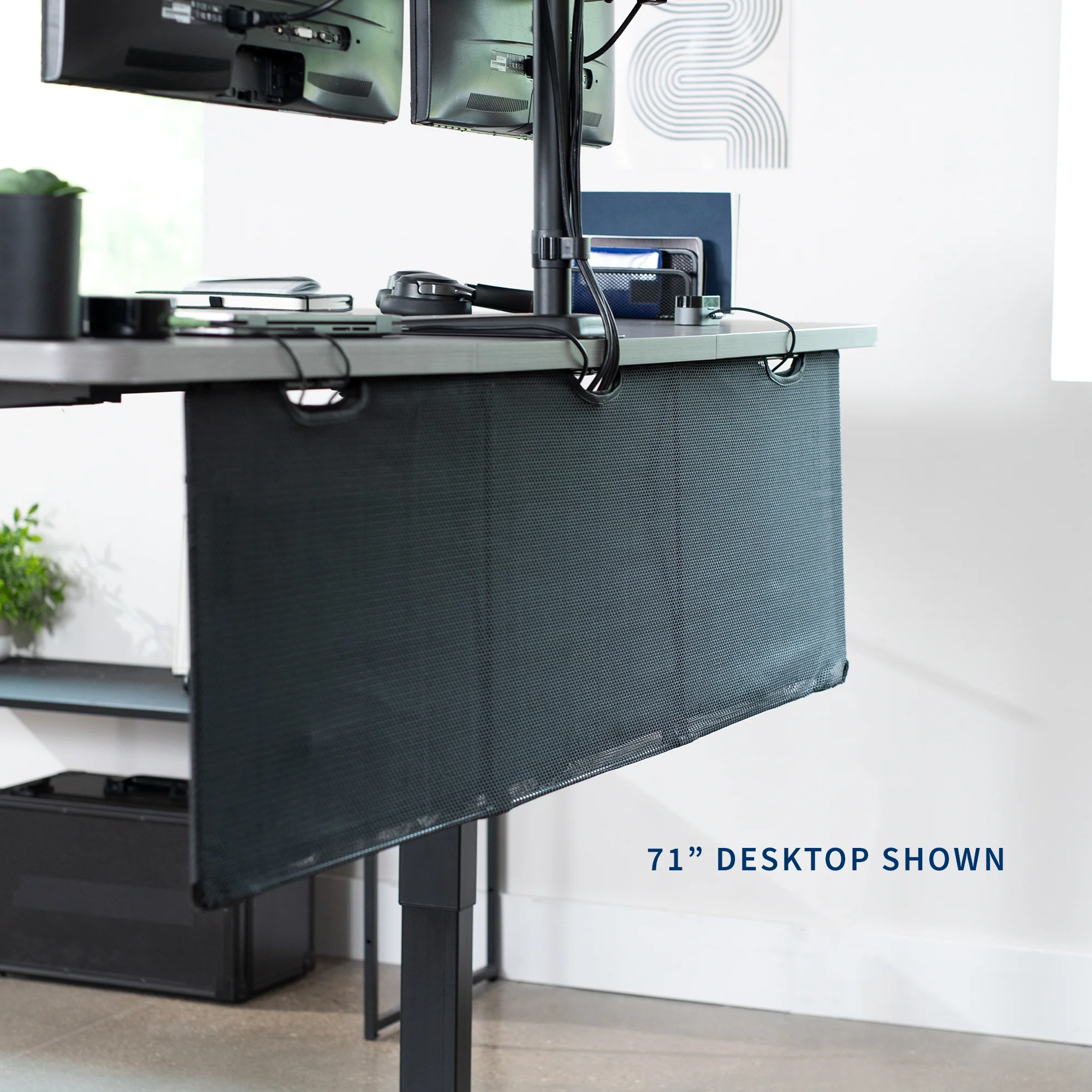 Cable Management Desk Skirt - Image 4