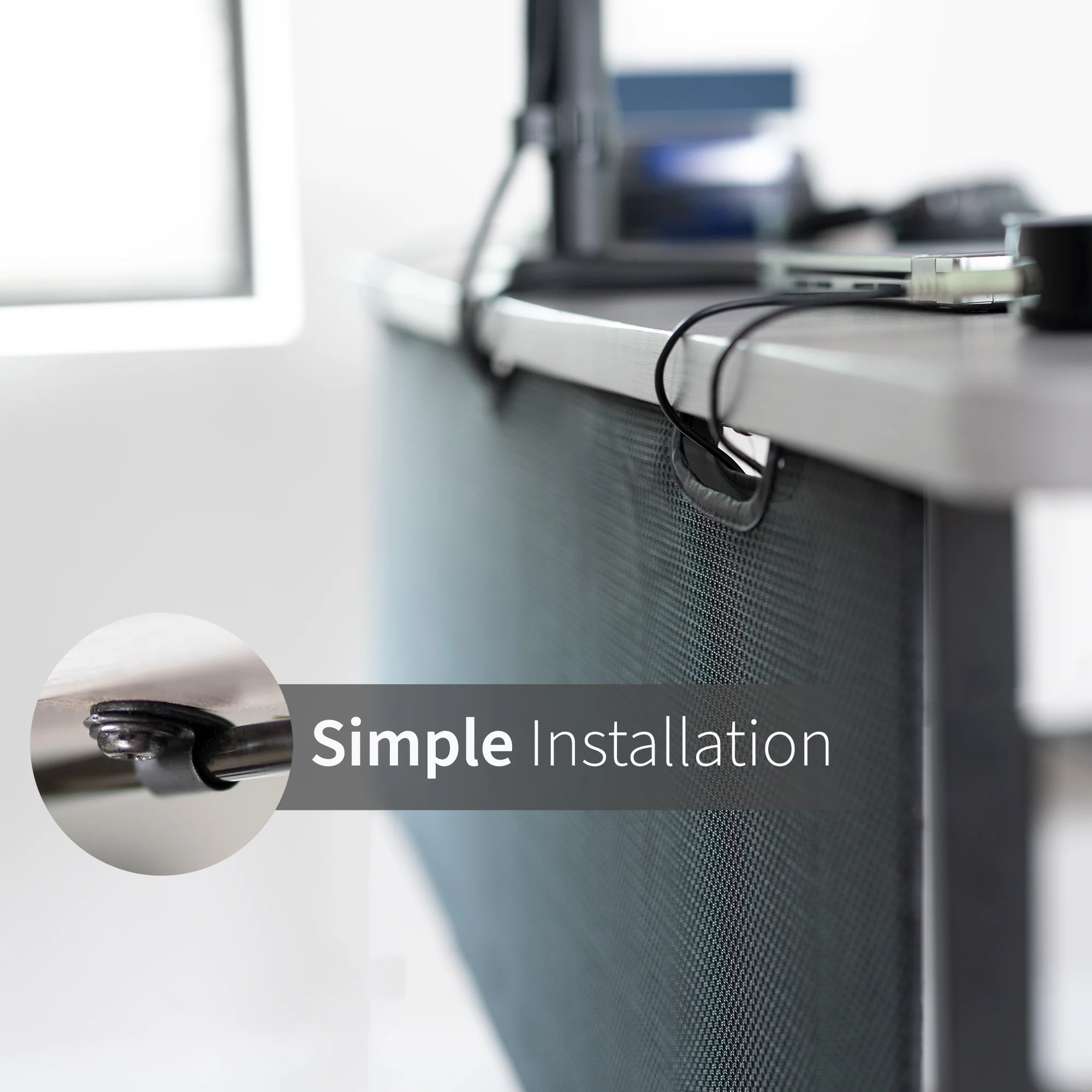 Cable Management Desk Skirt - Image 9