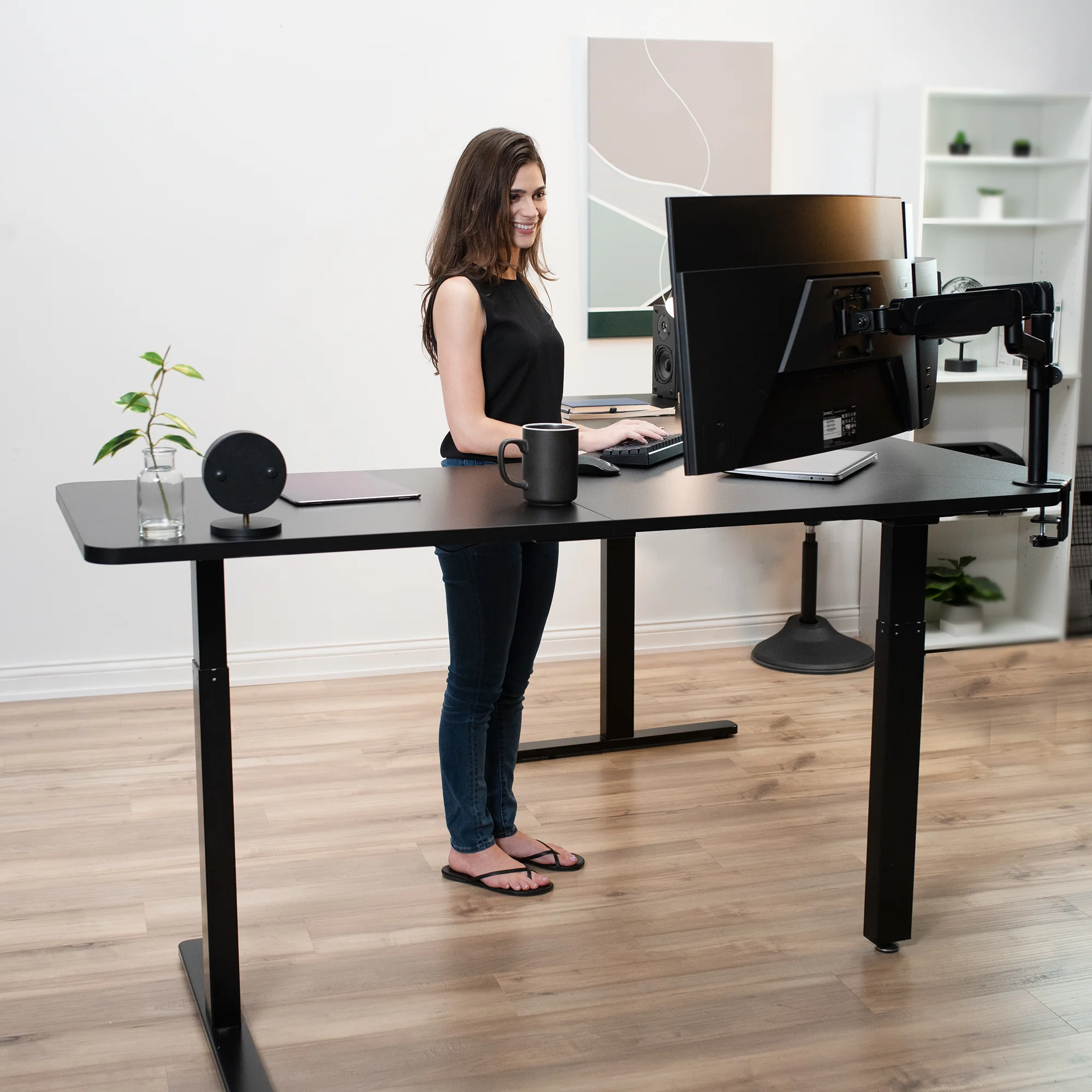 Curved Corner Table Top - Image 7