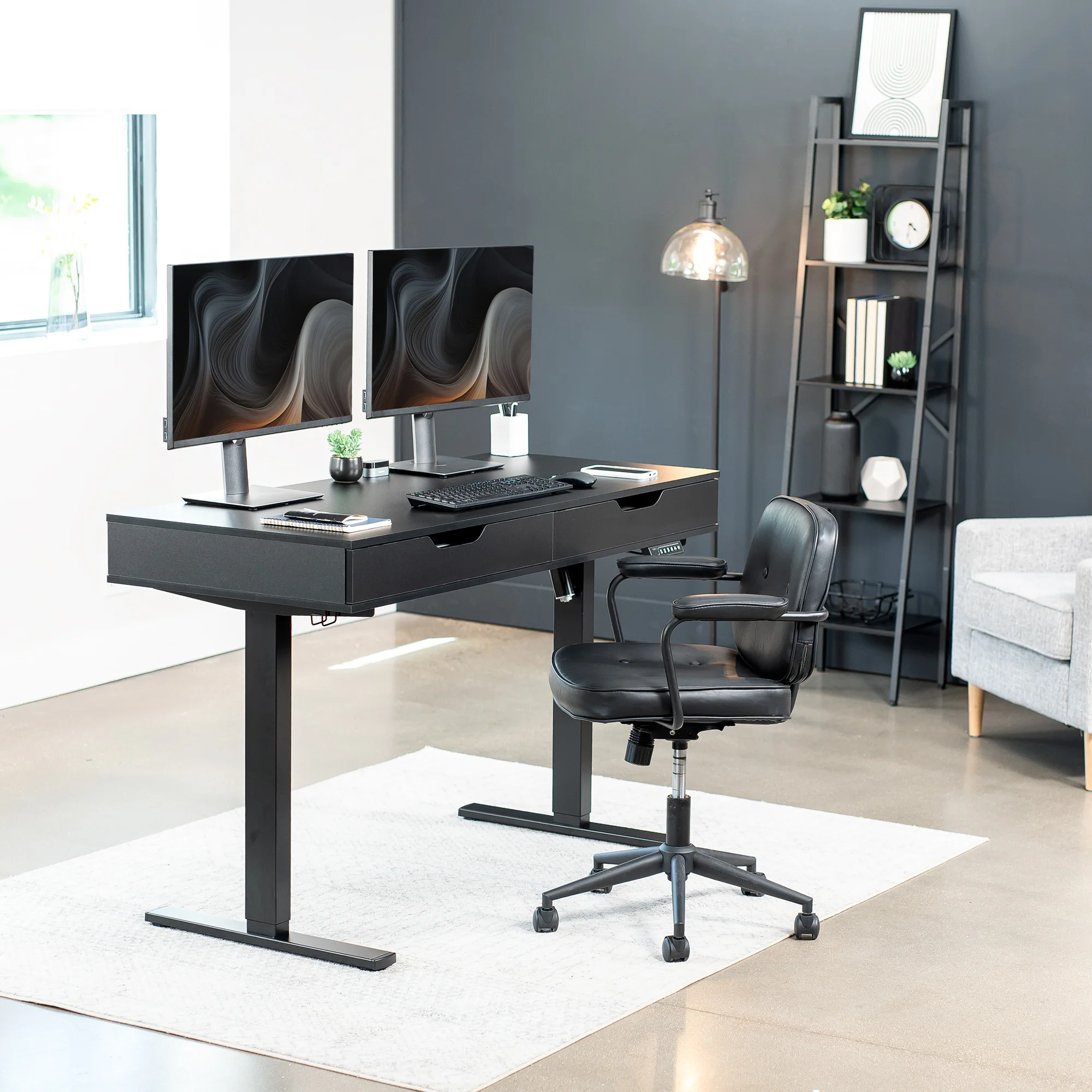 55" x 24" Table Top with Storage & Built-in Power Strip - Image 7