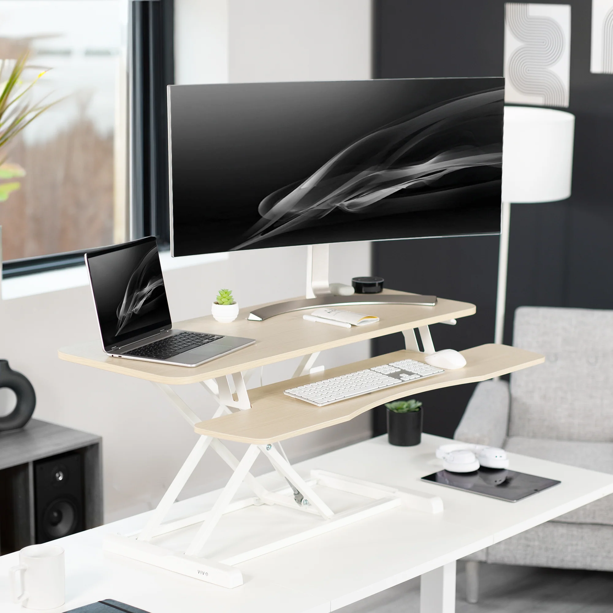 K Series Standing Desk Converter - Image 80