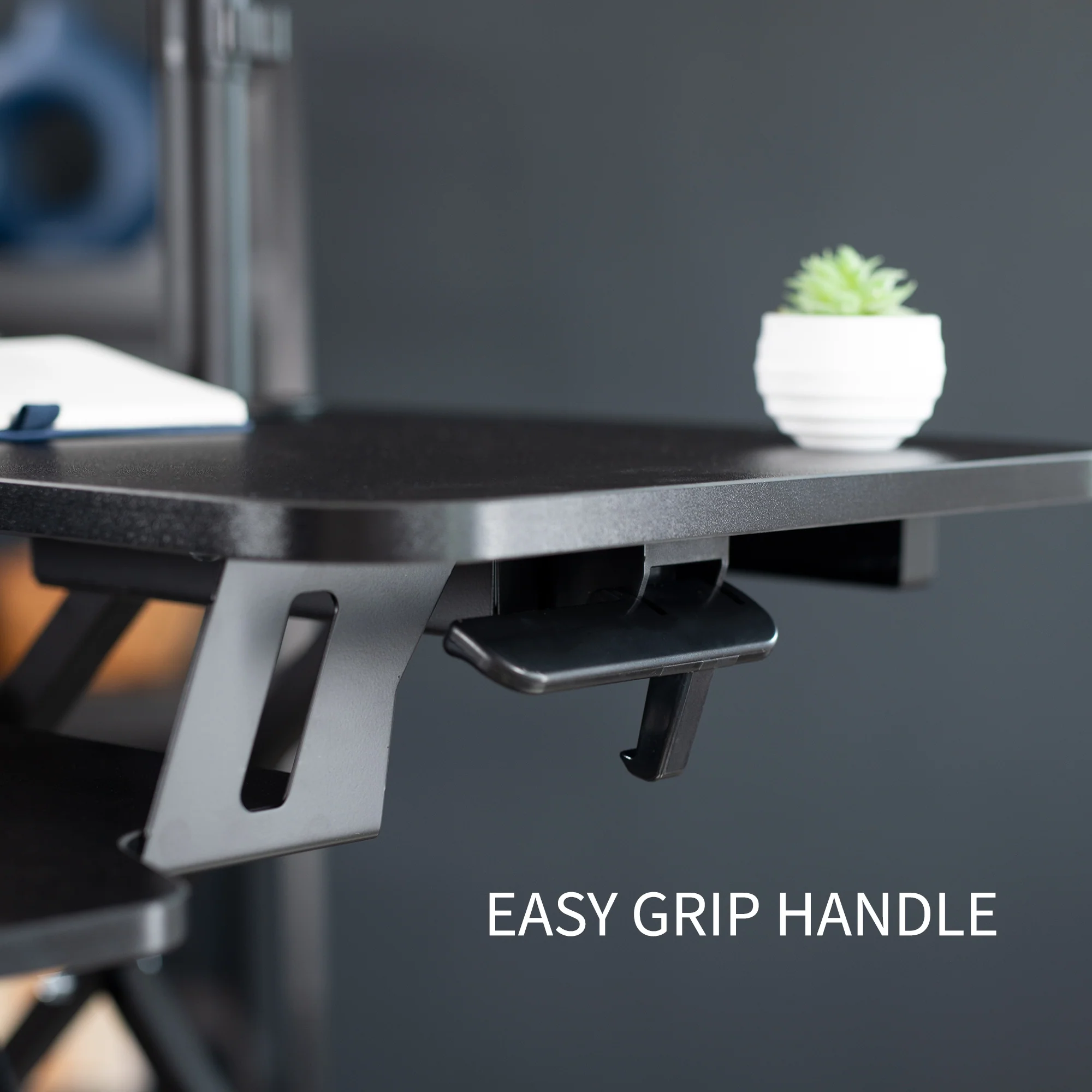 Standing Desk Converter with Dual Monitor Mount - Image 6