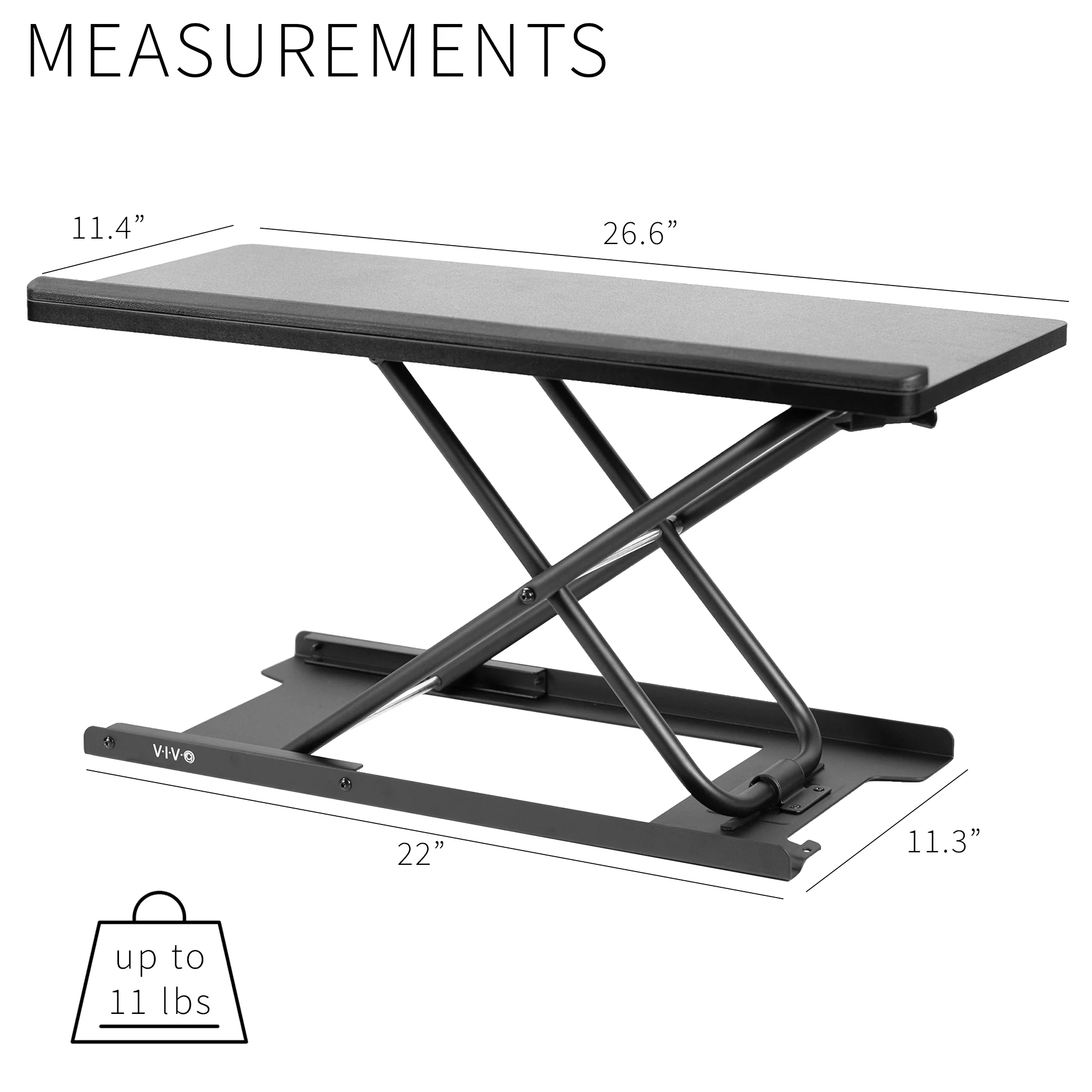 27" Keyboard Riser - Image 4