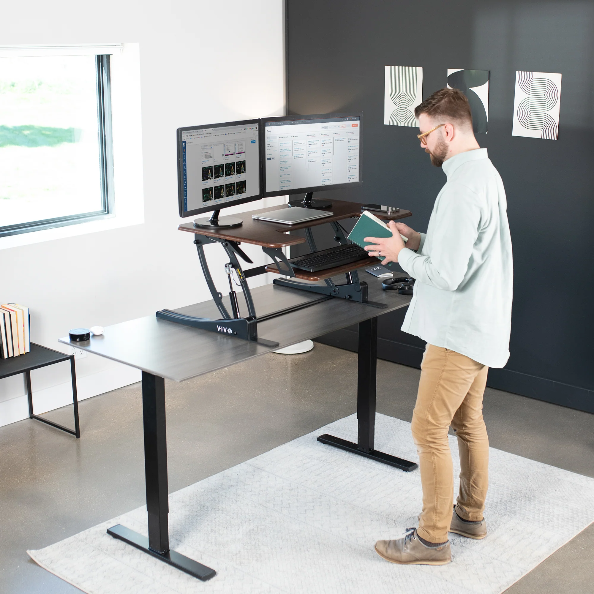 V Series Standing Desk Converter - Image 11