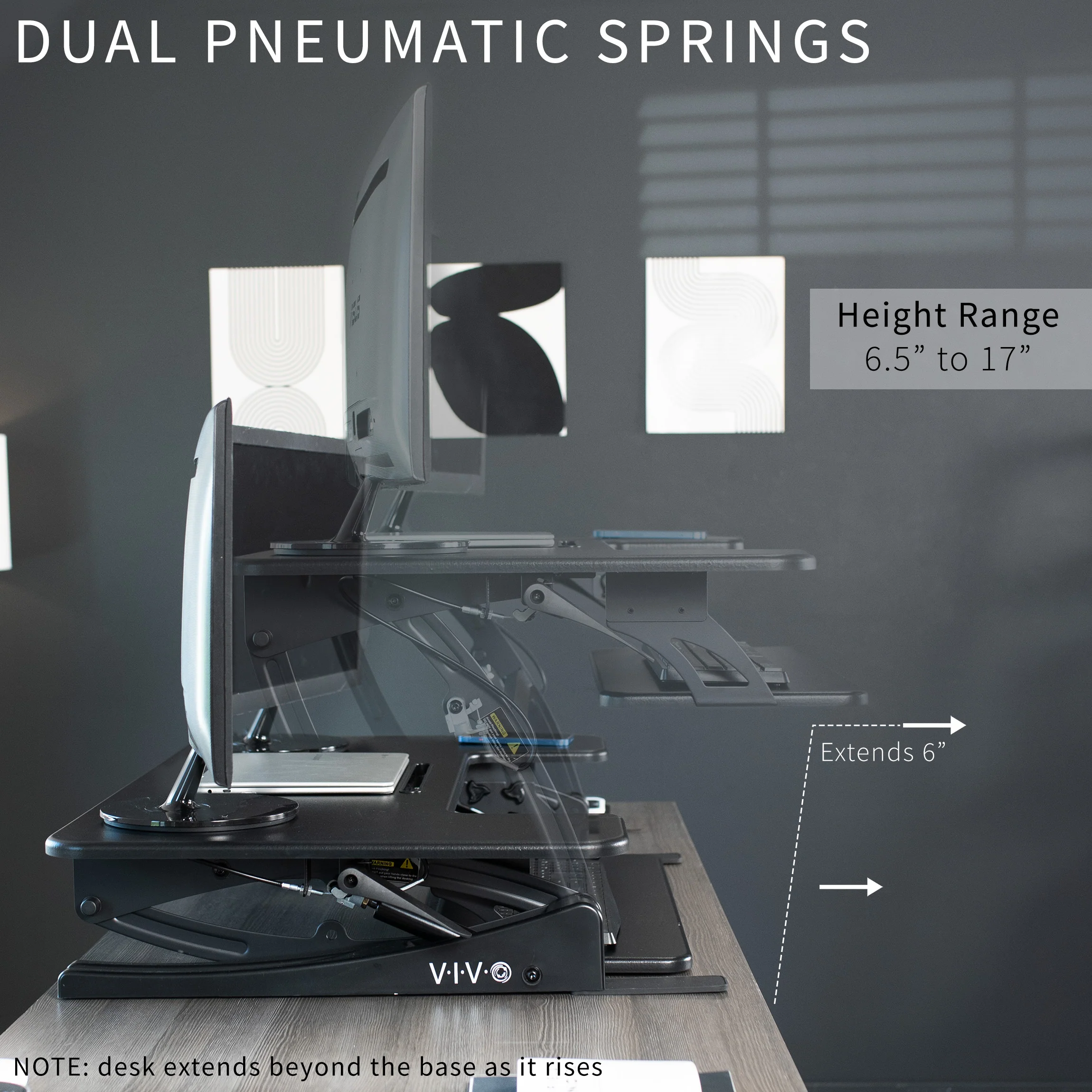 42" Standing Desk Converter - Image 5