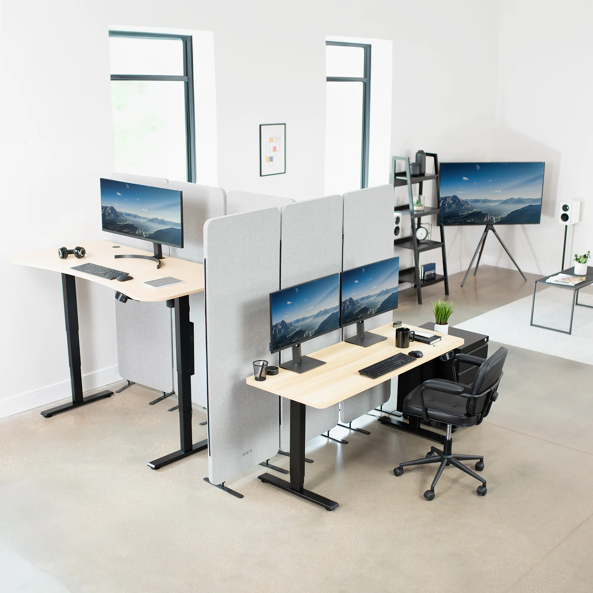 Electric Single Motor Desk Frame with Touch Screen Memory Controller - Image 8