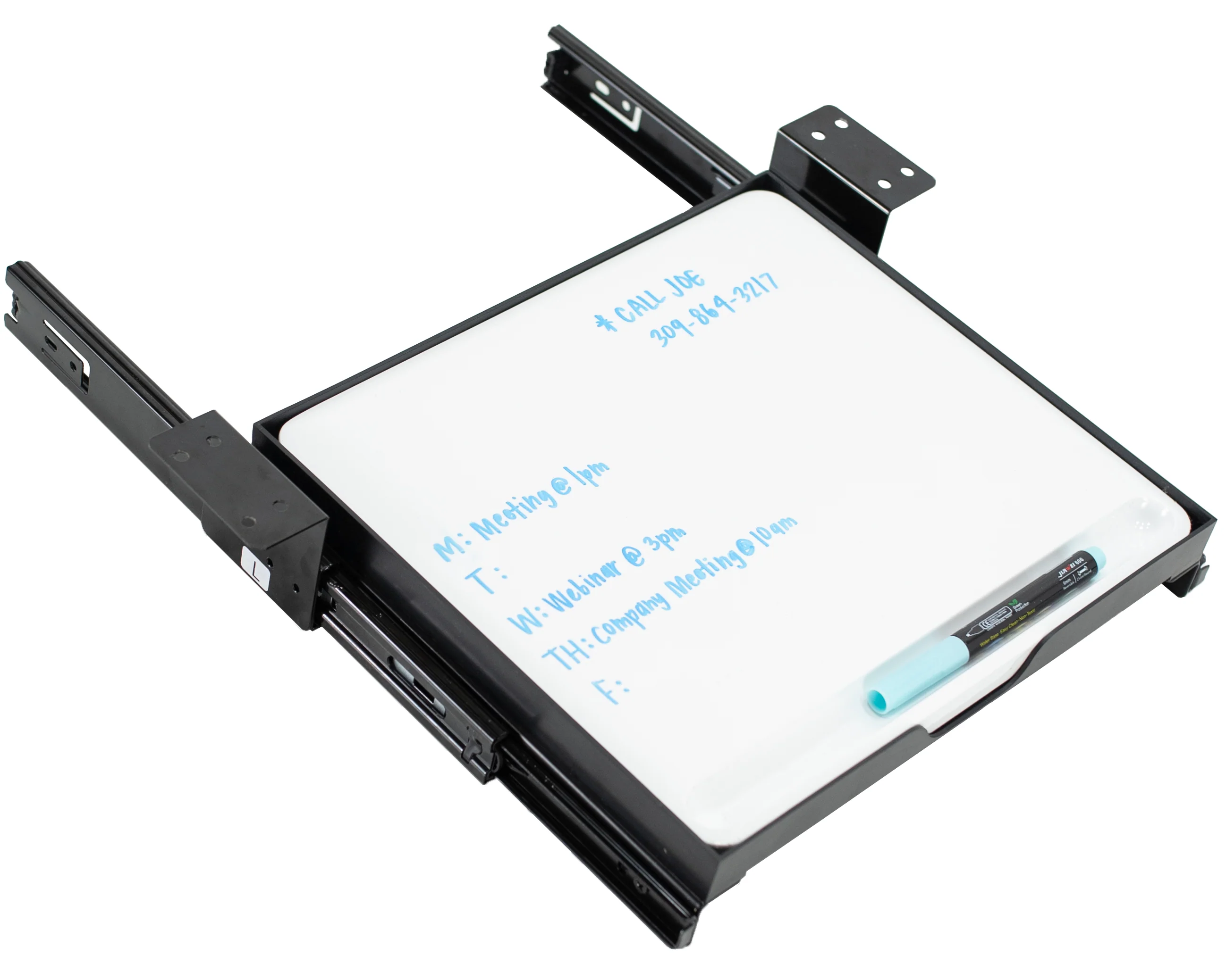 Under Desk Whiteboard Slider Tray - Image 10
