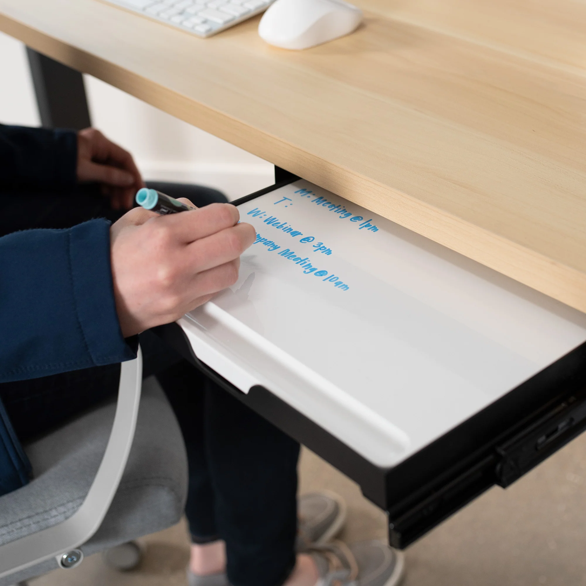 Under Desk Whiteboard Slider Tray - Image 6