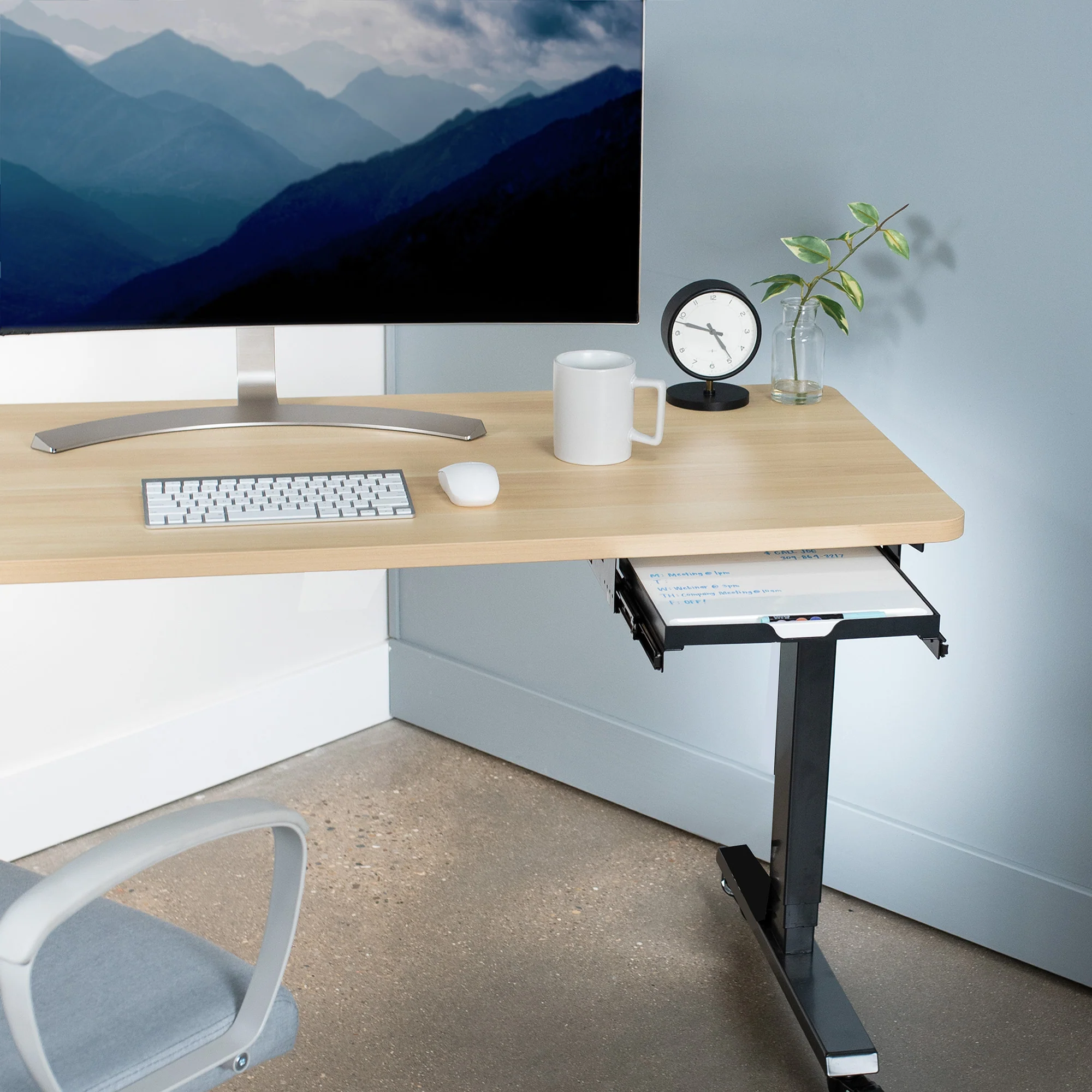 Under Desk Whiteboard Slider Tray - Image 7