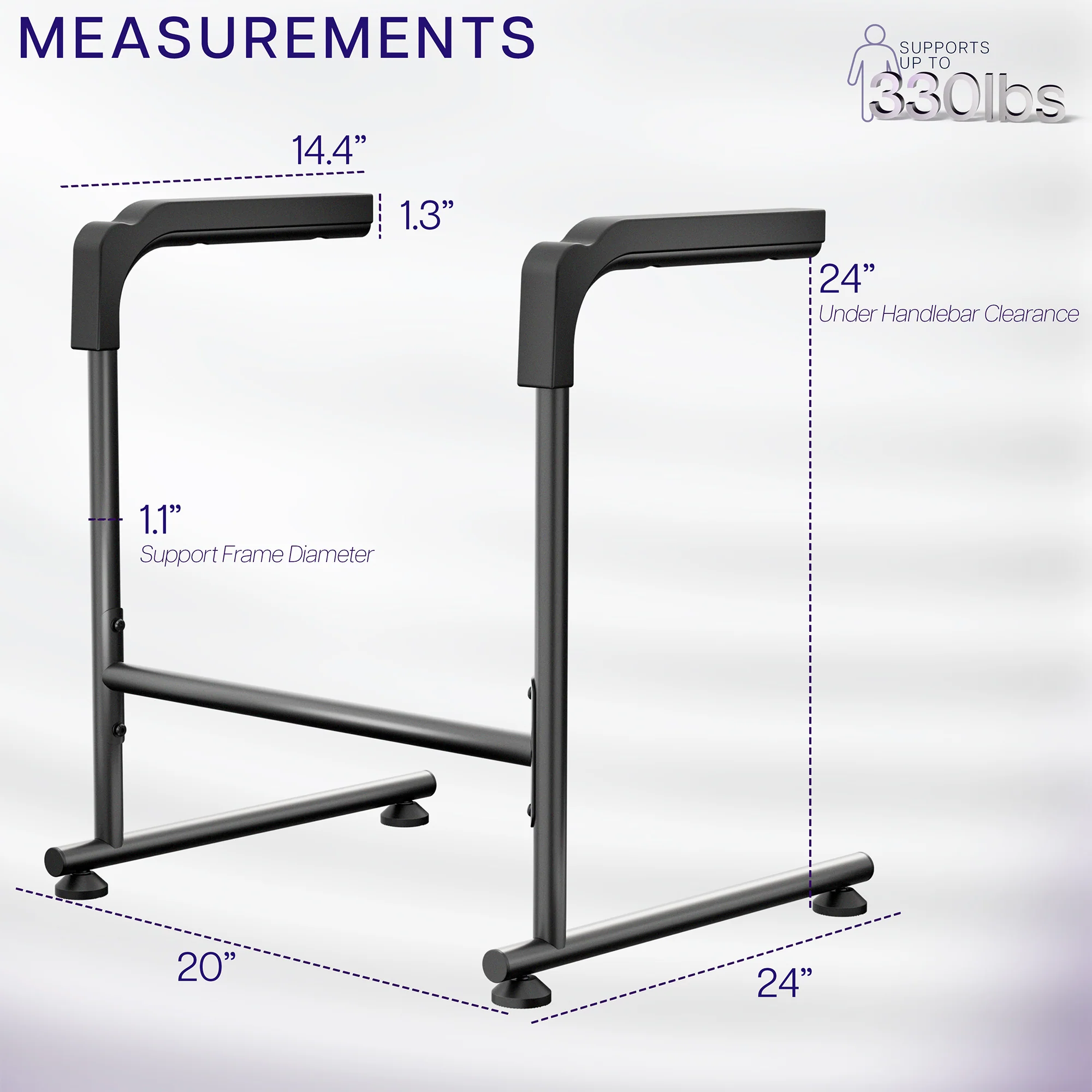 Life Finds by VIVO Stand Assist Grab Bar - Image 6