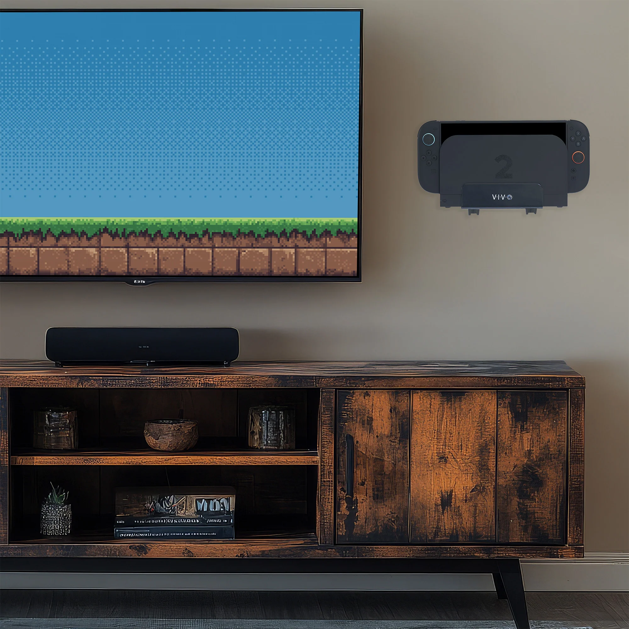 Wall Mount Designed for Nintendo Switch 1 and 2 - Image 7