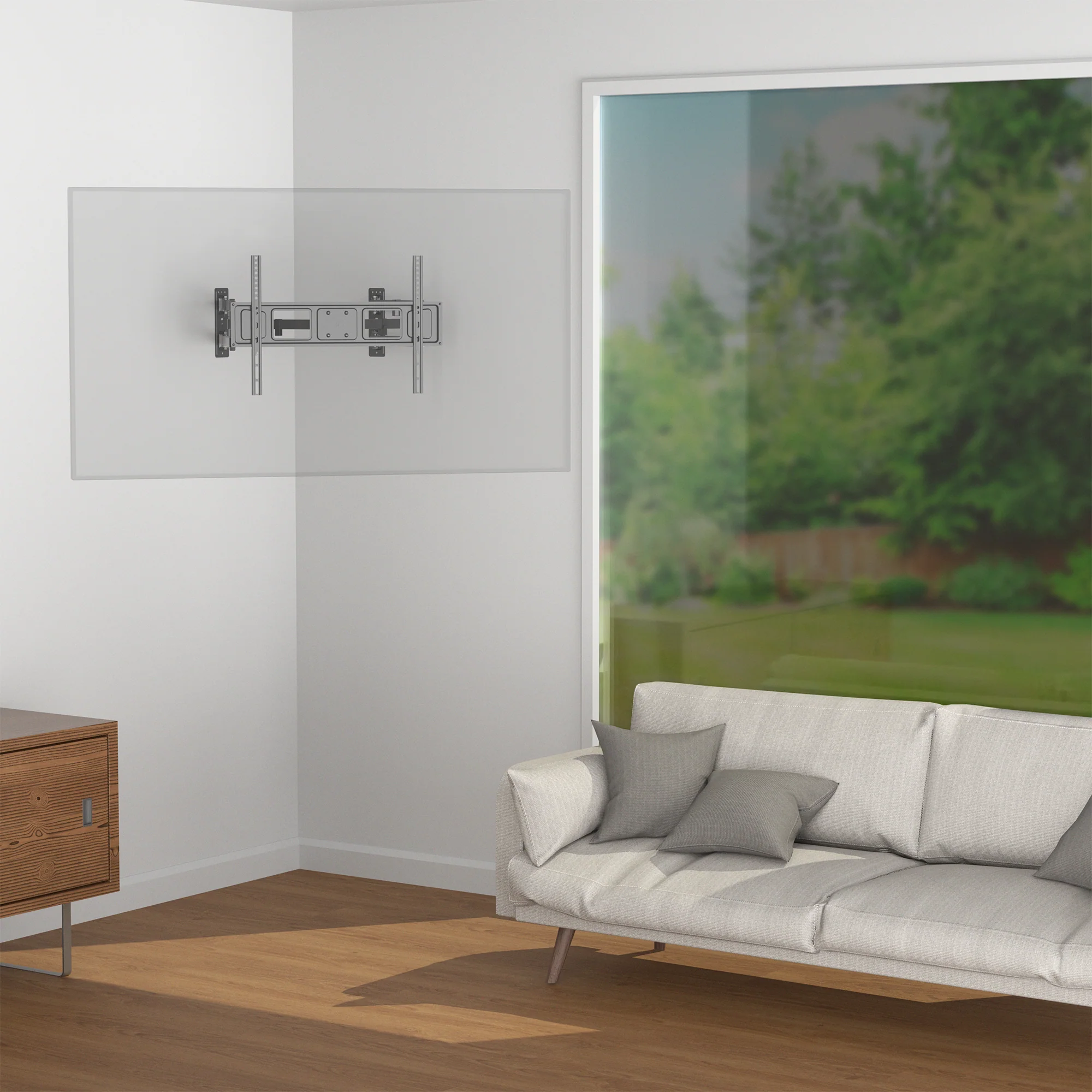 Corner Wall Mount for 32" to 70" TVs - Image 8