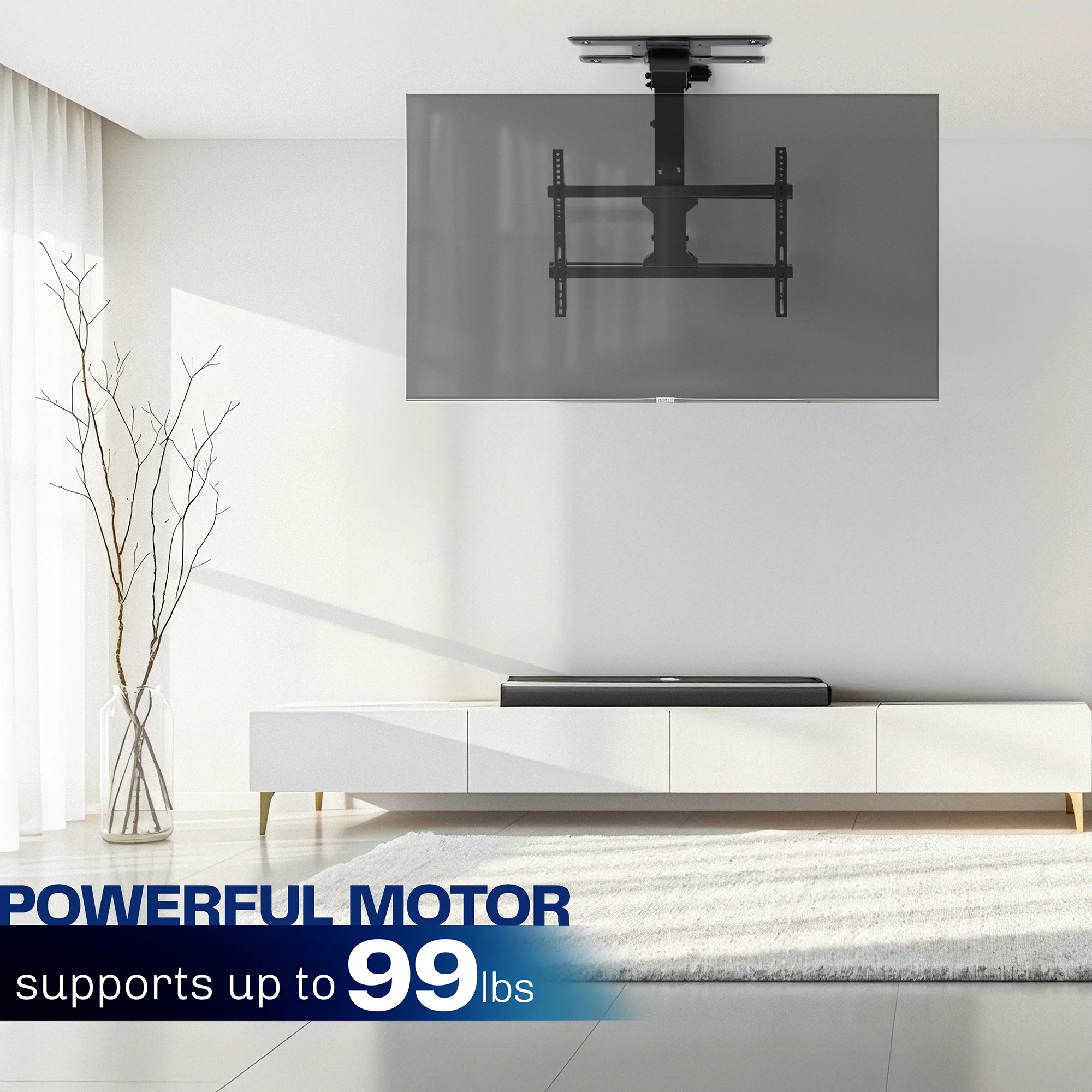 Electric Flip Down Ceiling Mount for 37" to 70" TVs - Image 4