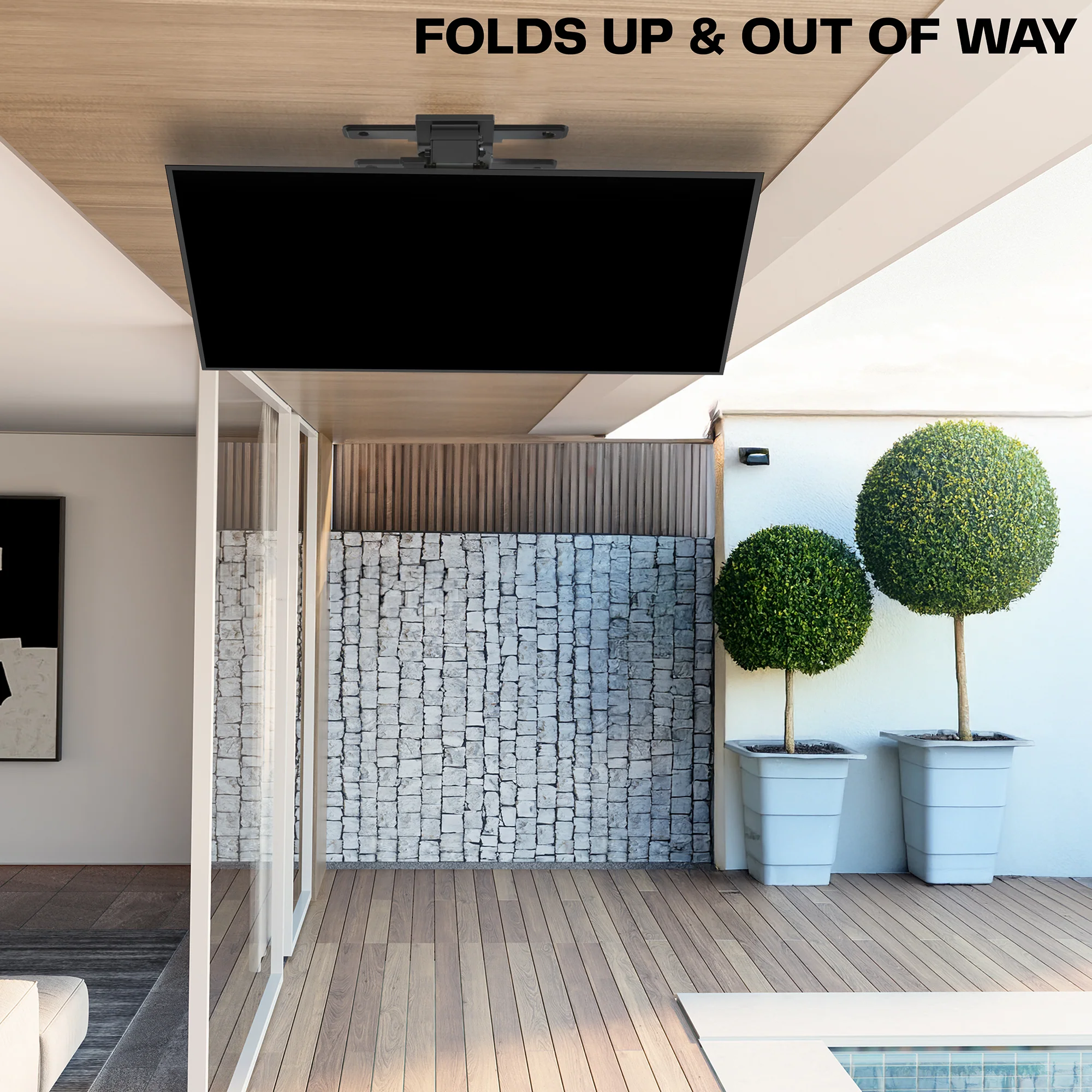 Electric Flip Down Ceiling Mount for 37" to 70" TVs - Image 9