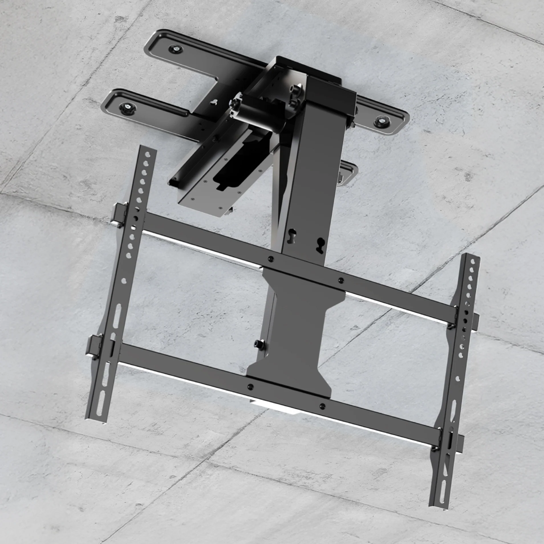 Electric Flip Down / Swivel 37" to 70" TV Ceiling Mount - Image 2