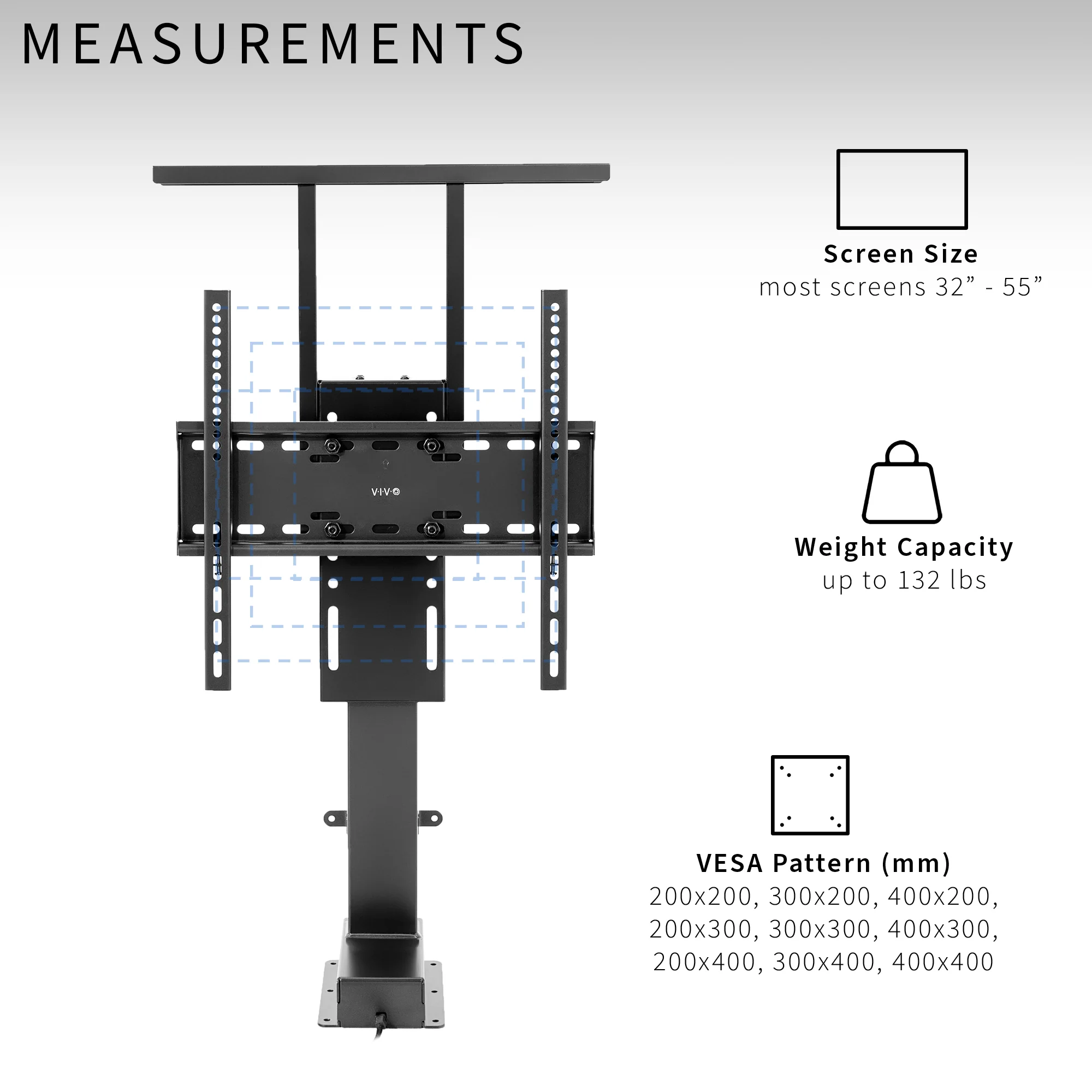 Motorized TV Stand with Remote Control - Image 3