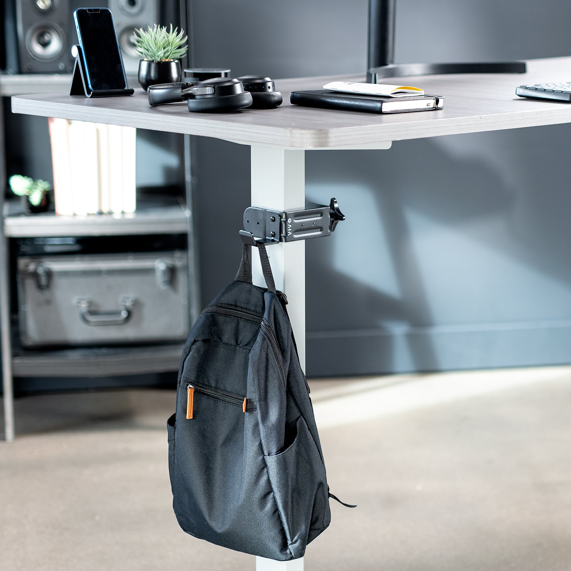 Under Desk Leg Clamp Hook - Image 9