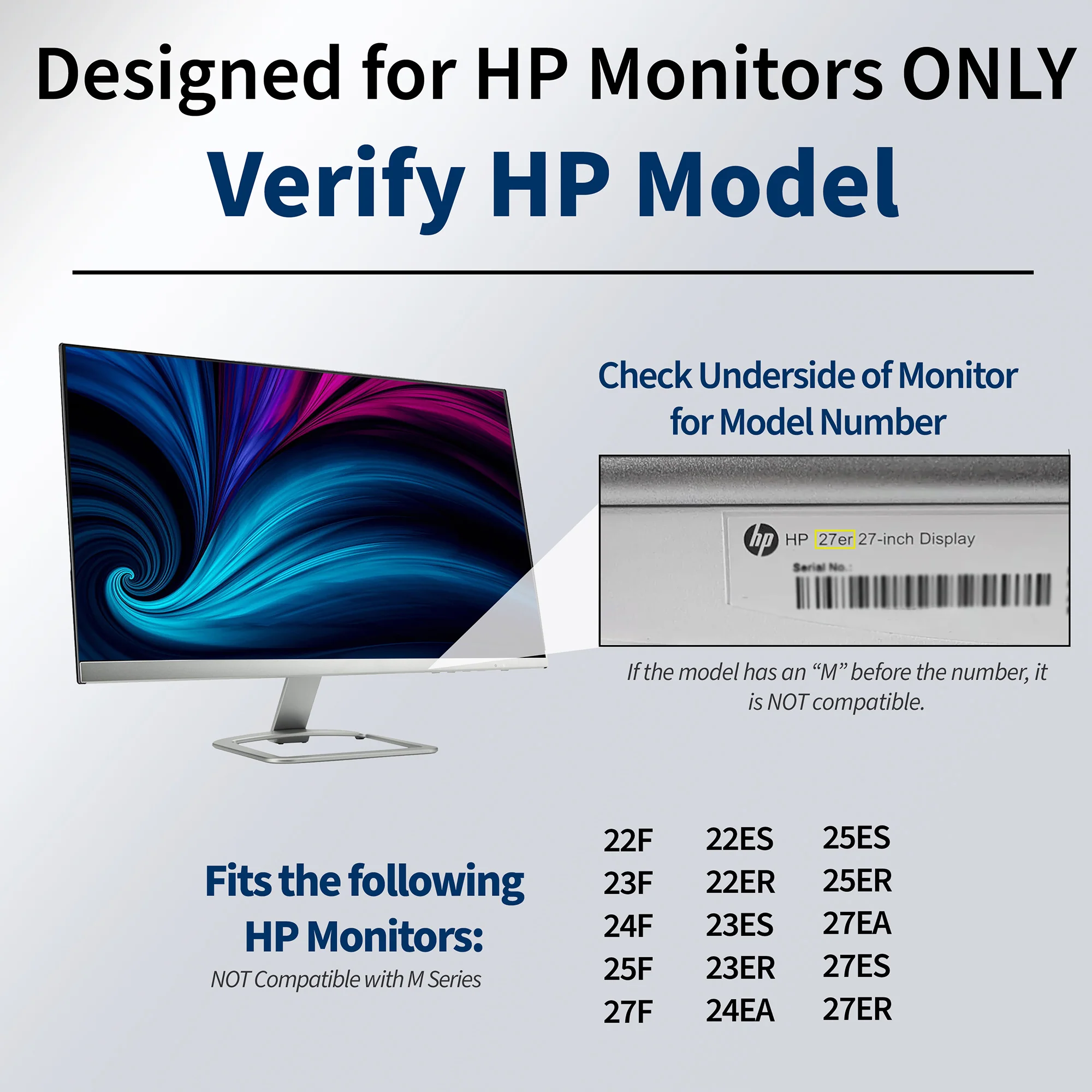 VESA Adapter for Compatible HP Monitors - Image 3