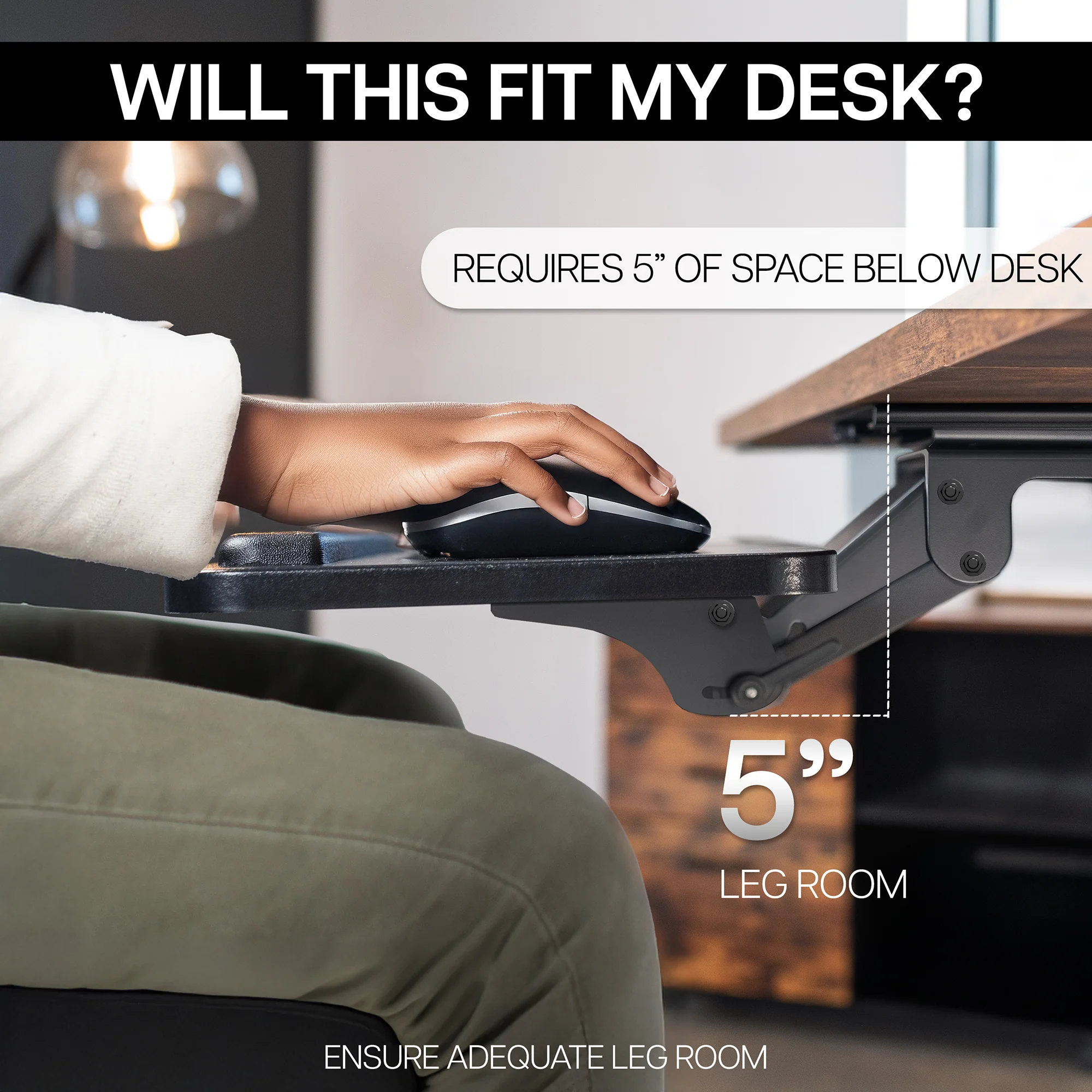 Under Desk Keyboard Tray - Image 5