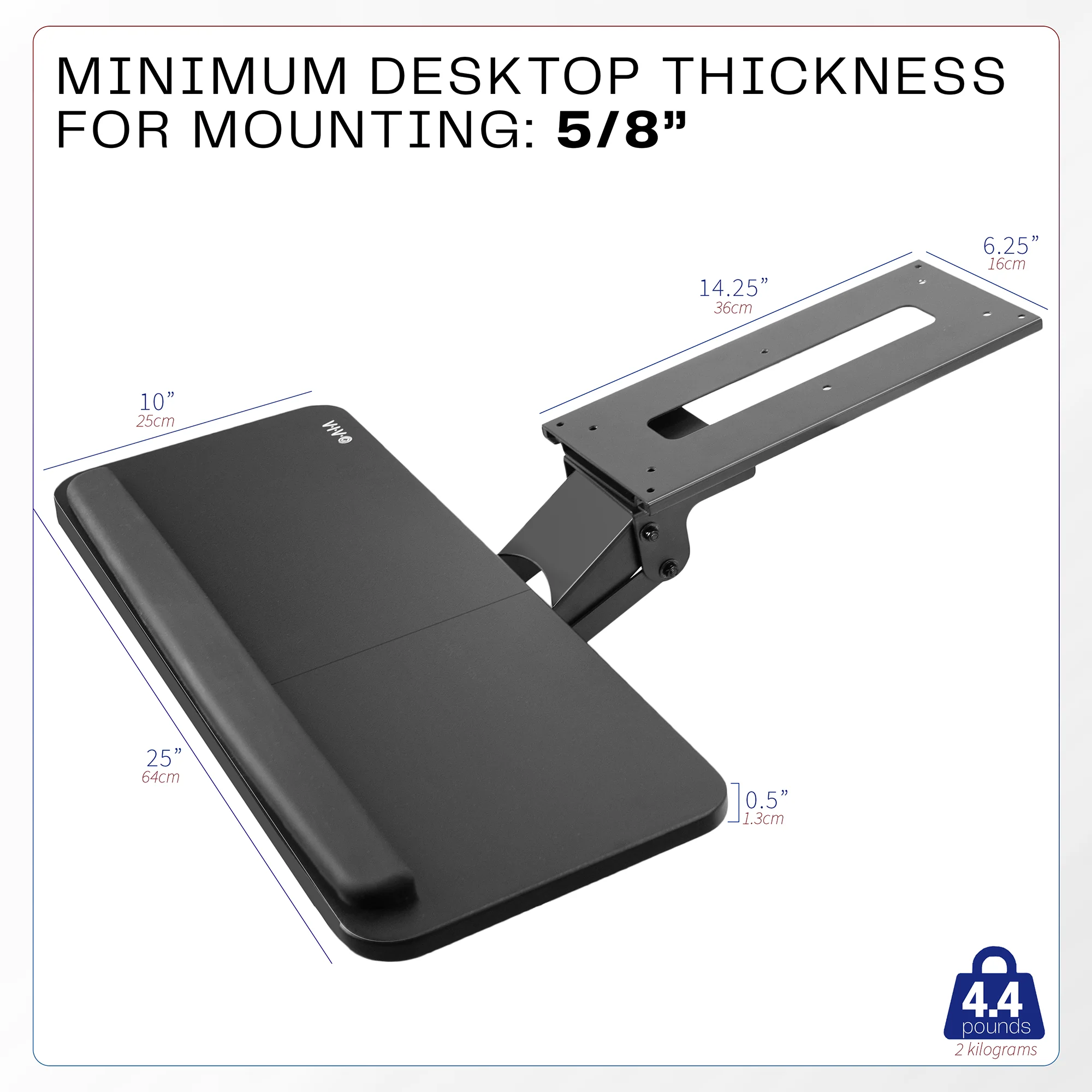 Under Desk Keyboard Tray - Image 6