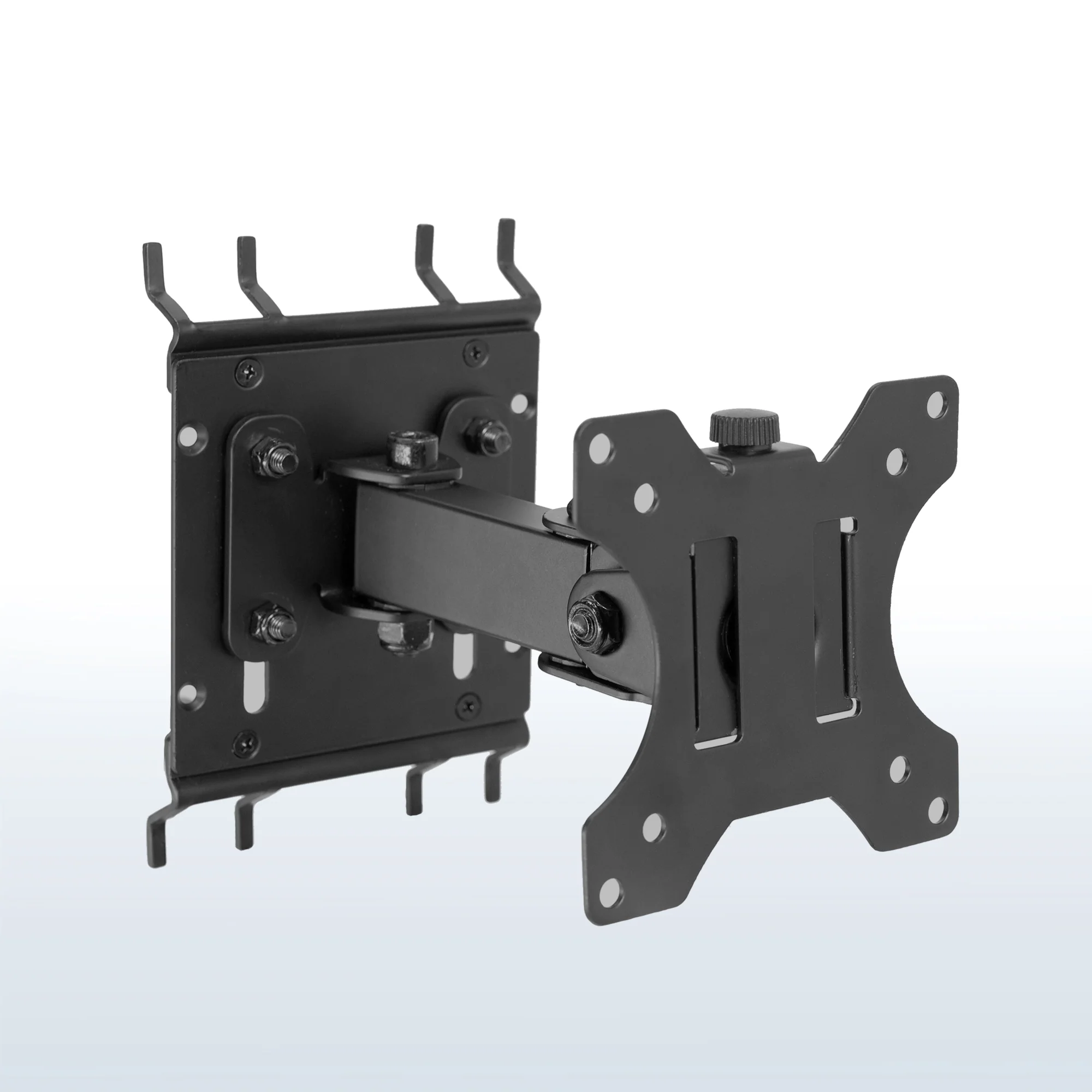 Single Monitor Pegboard Panel Mount with Arm