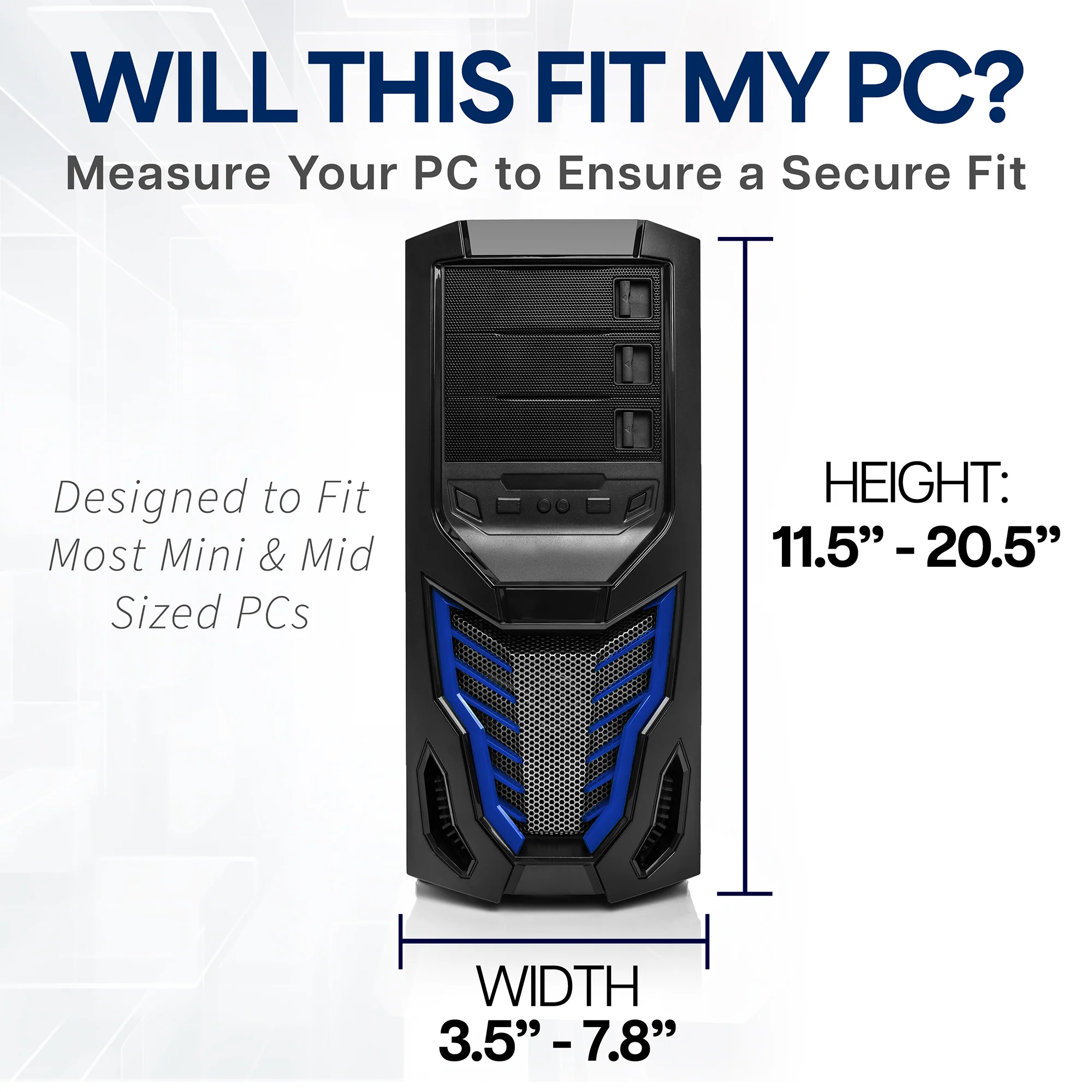 Under Desk and Wall PC Mount - Image 4