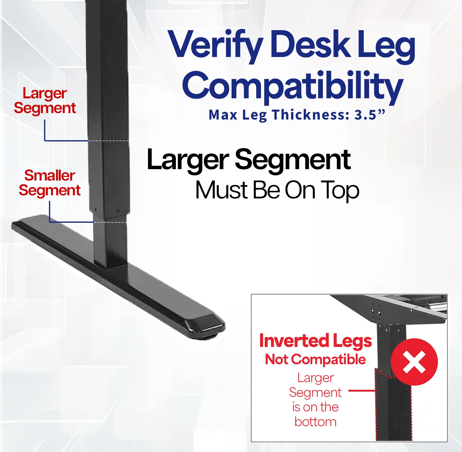 Under Desk Leg Clamp PC Mount - Image 9