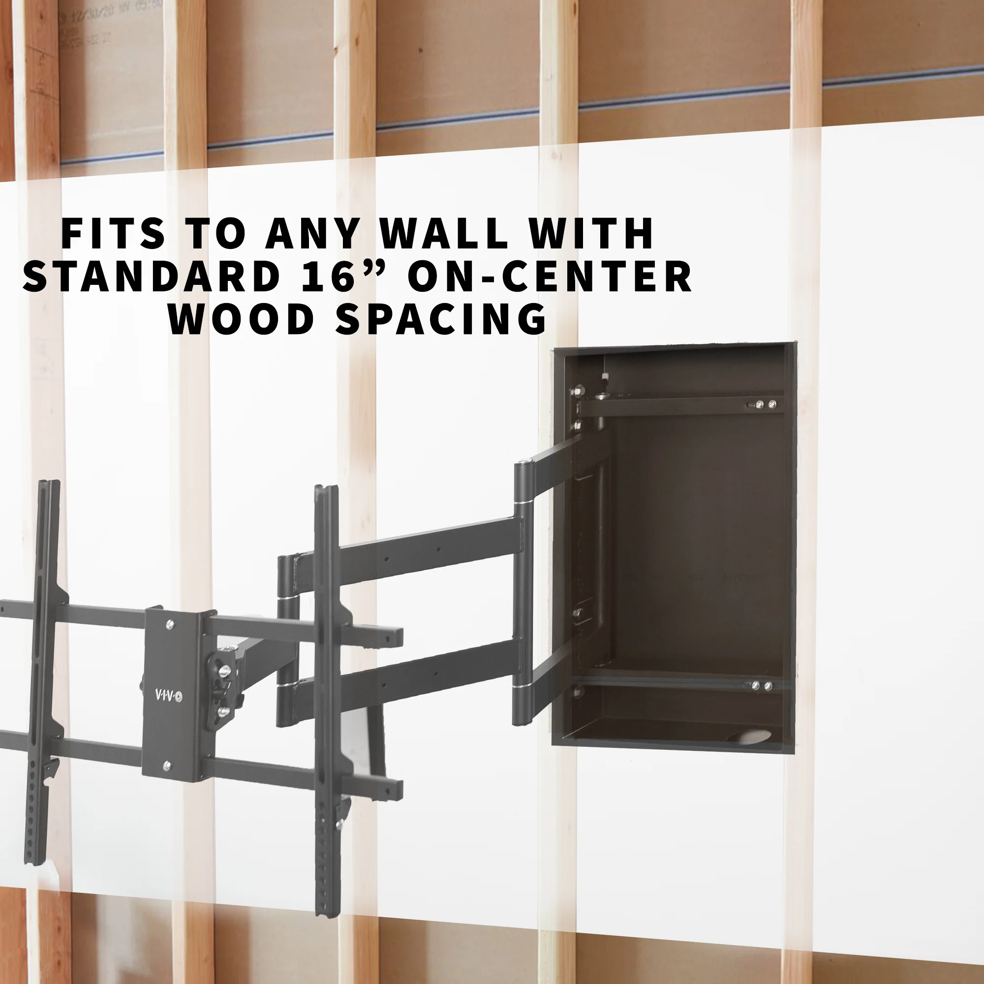 50” to 75” TV Recessed Wall Mount - Image 5