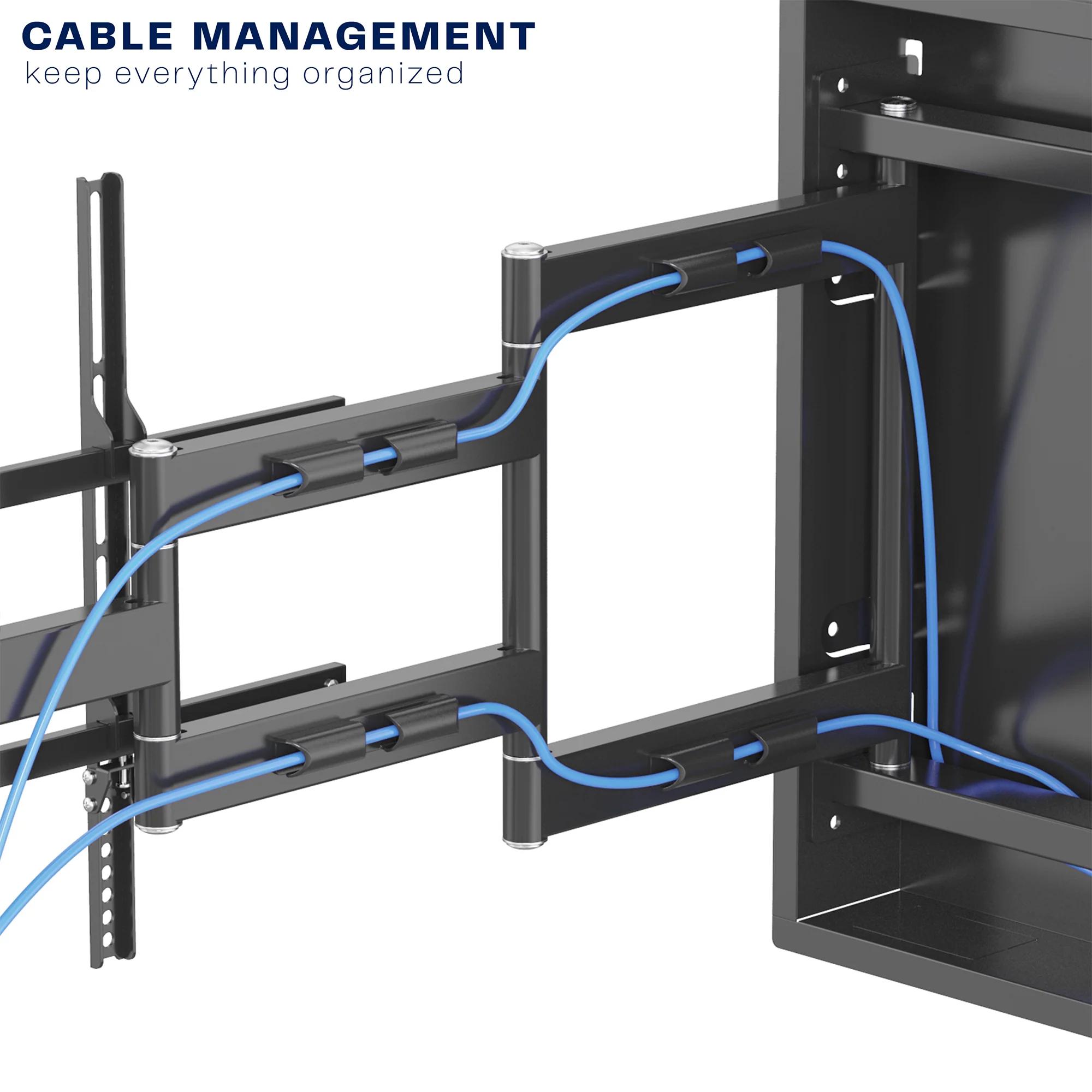 Premium Recessed Large TV Wall Mount - Image 7