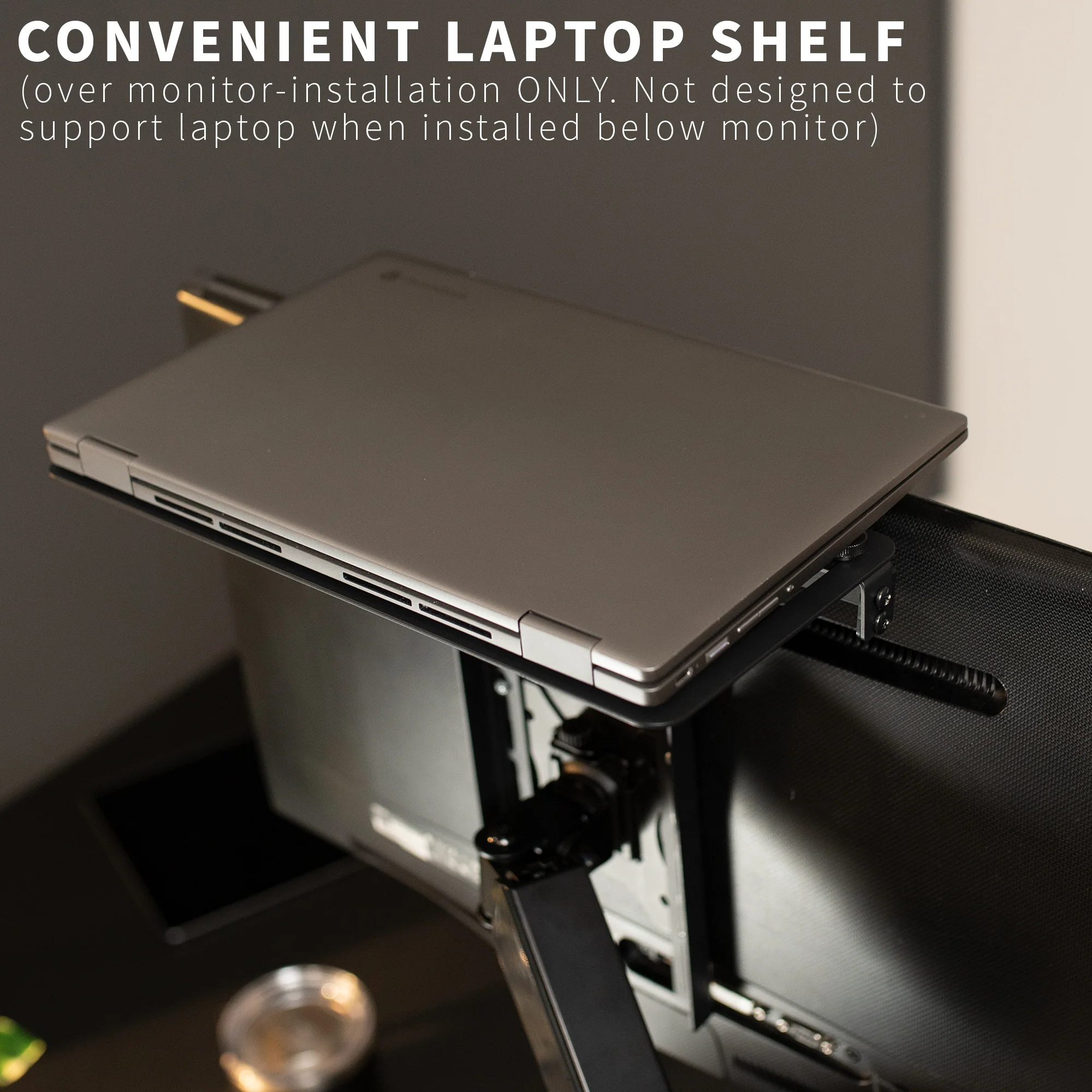 13” x 6” Over/Under VESA Monitor Shelf - Image 7