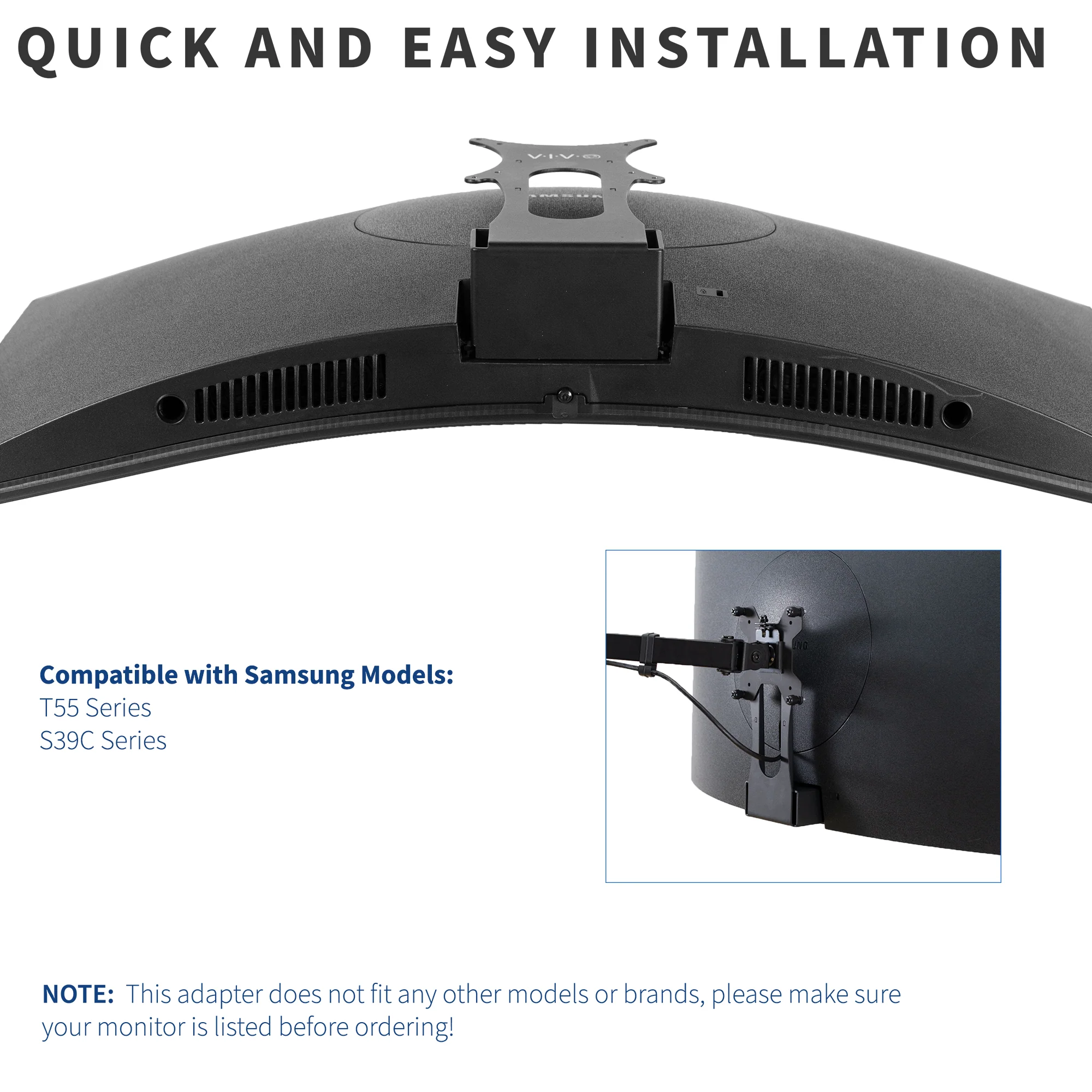 VESA Adapter for Compatible Samsung Monitors - Image 5
