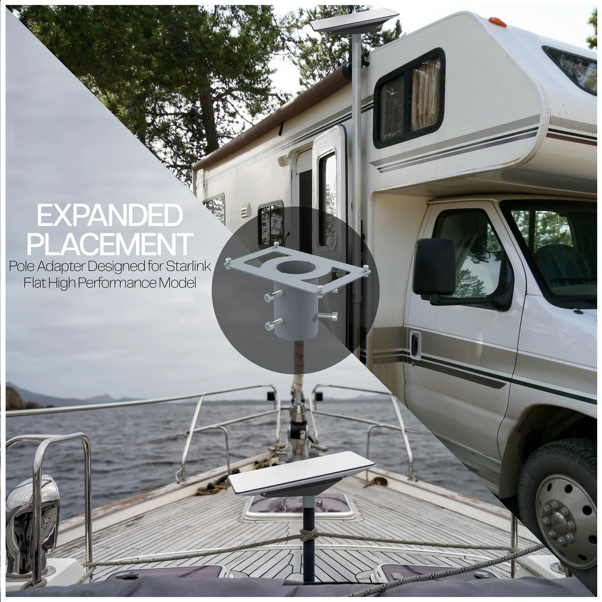 Pole Adapter Designed for Starlink - Image 3