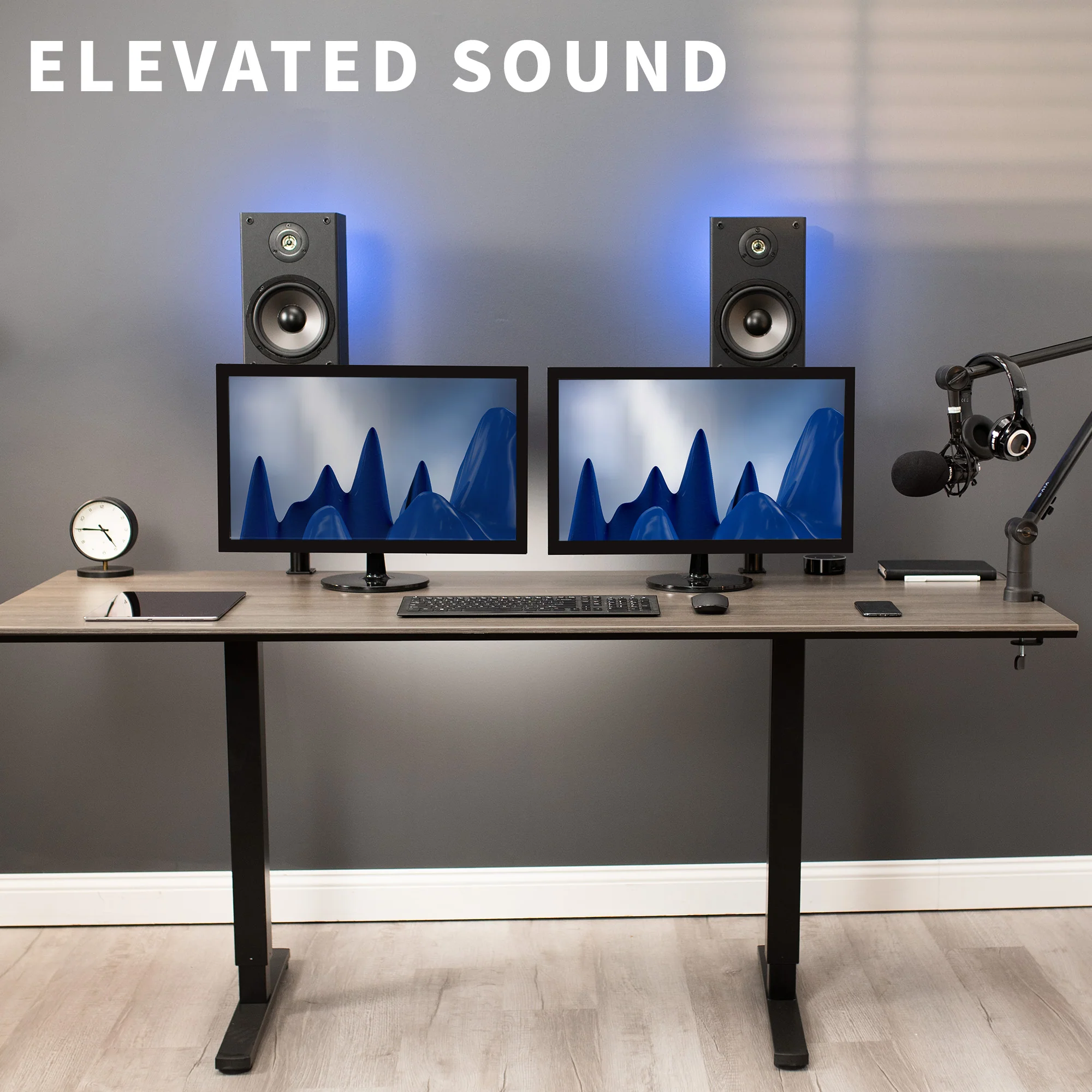 Clamp-on Speaker Stand - 2 Pack - Image 4
