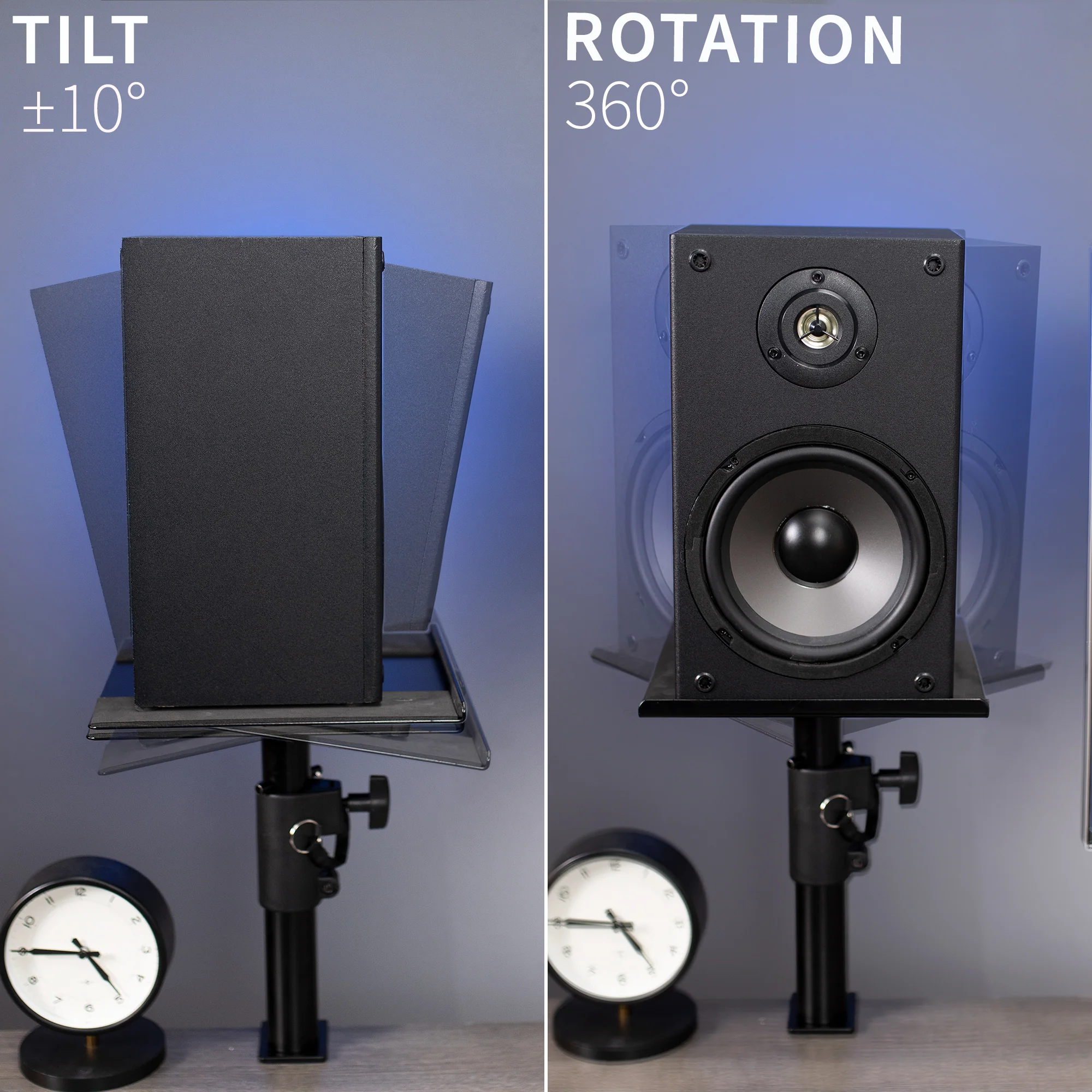 Clamp-on Speaker Stand - 2 Pack - Image 5