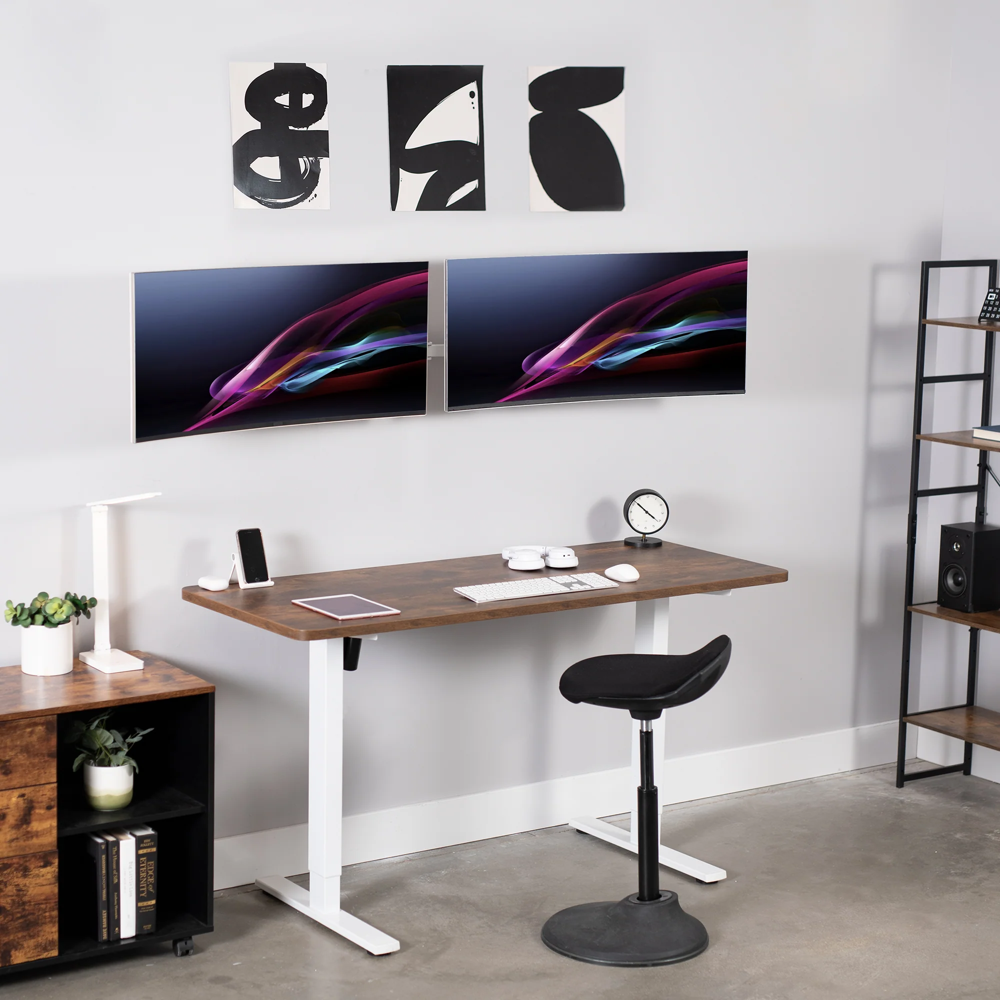Telescoping Dual 27” to 38” Monitor Wall Mount - Image 11