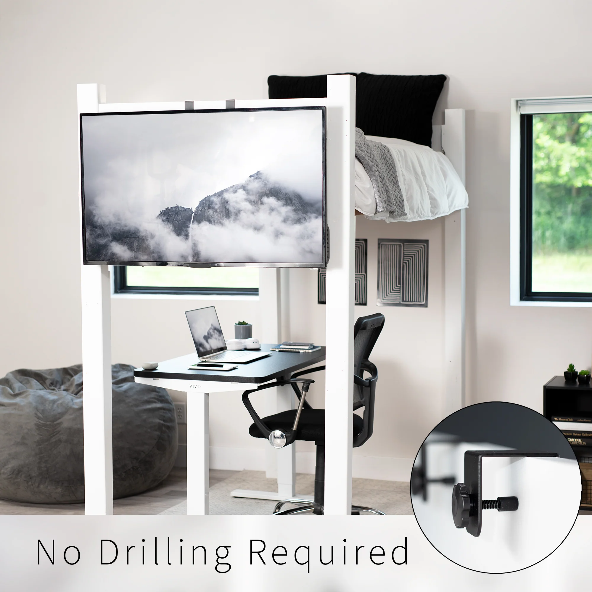 Loft Bed 24” to 55” TV Mount - Image 3