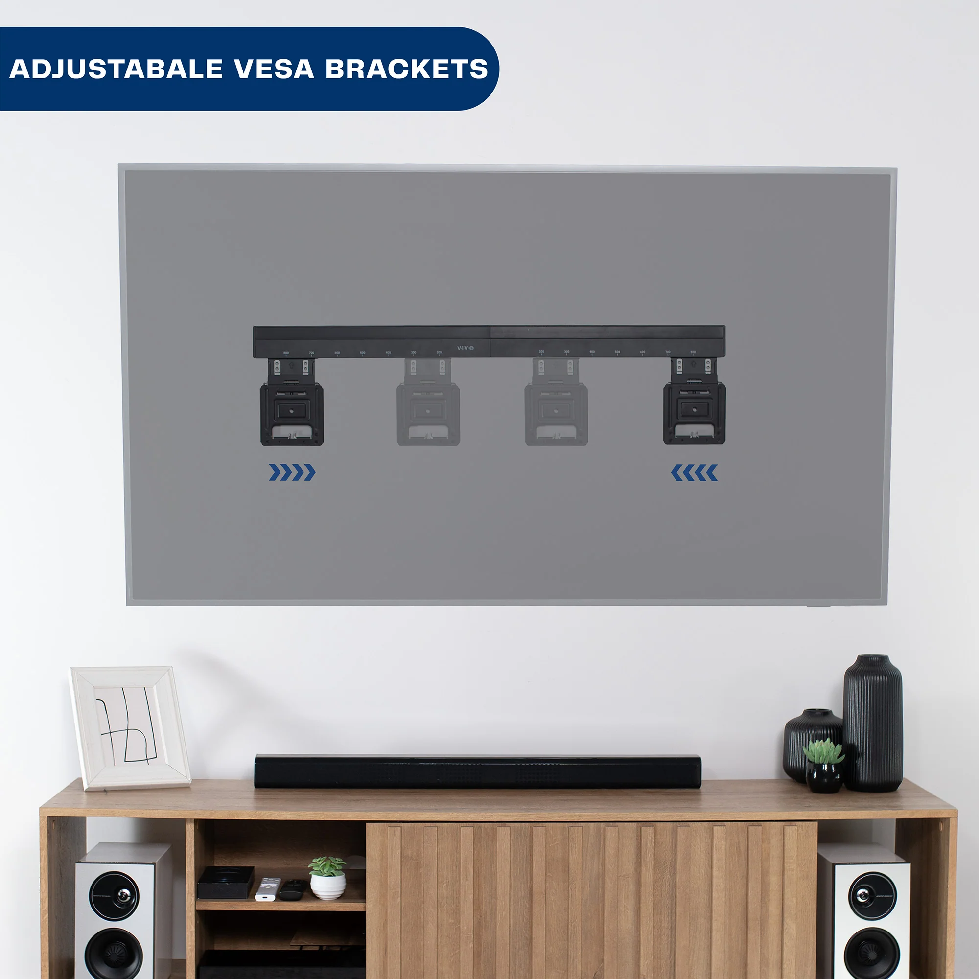 Universal Micro-Gap 43” to 90” TV Wall Mount - Image 9
