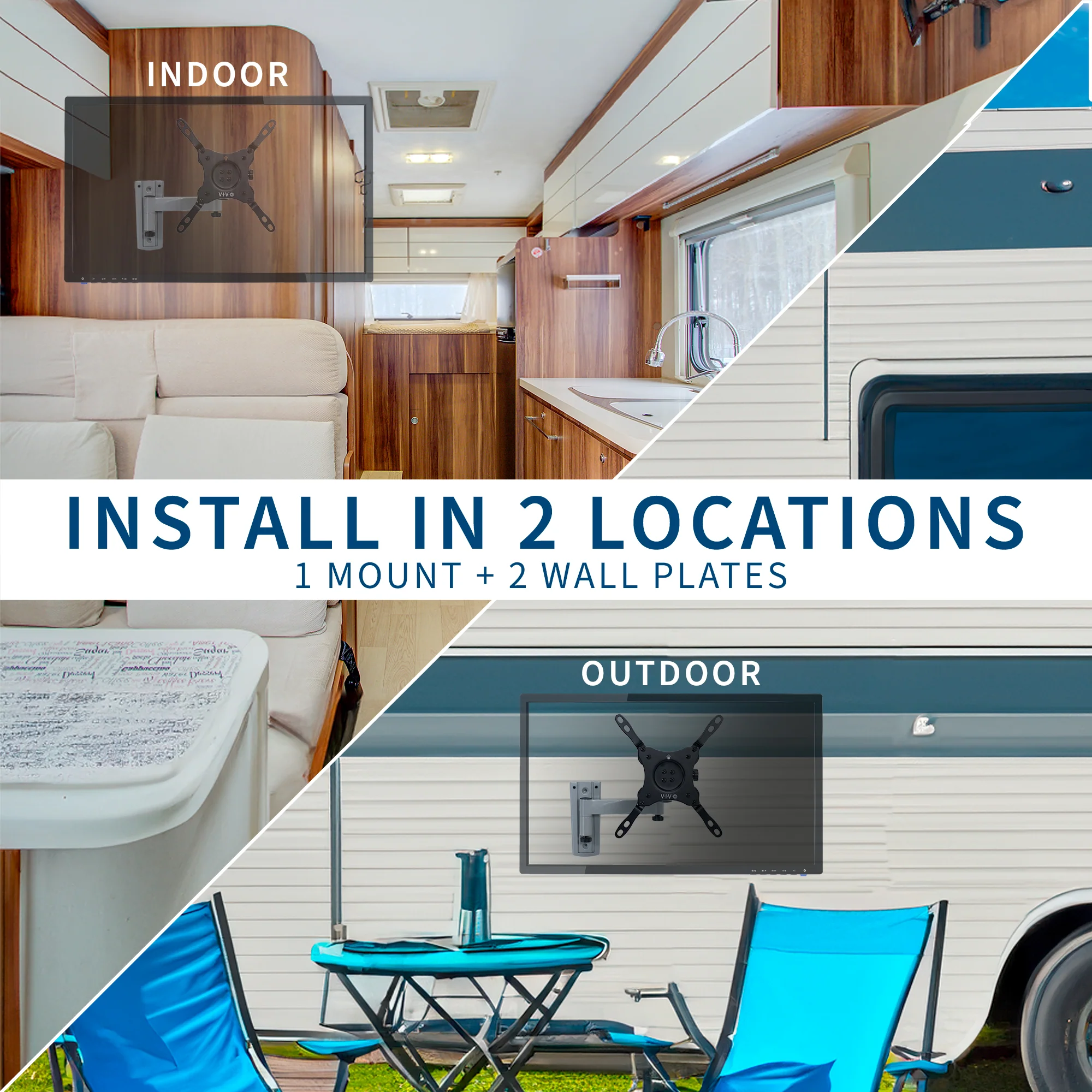 Quick Release 13” to 43” TV Wall Mount - Image 4