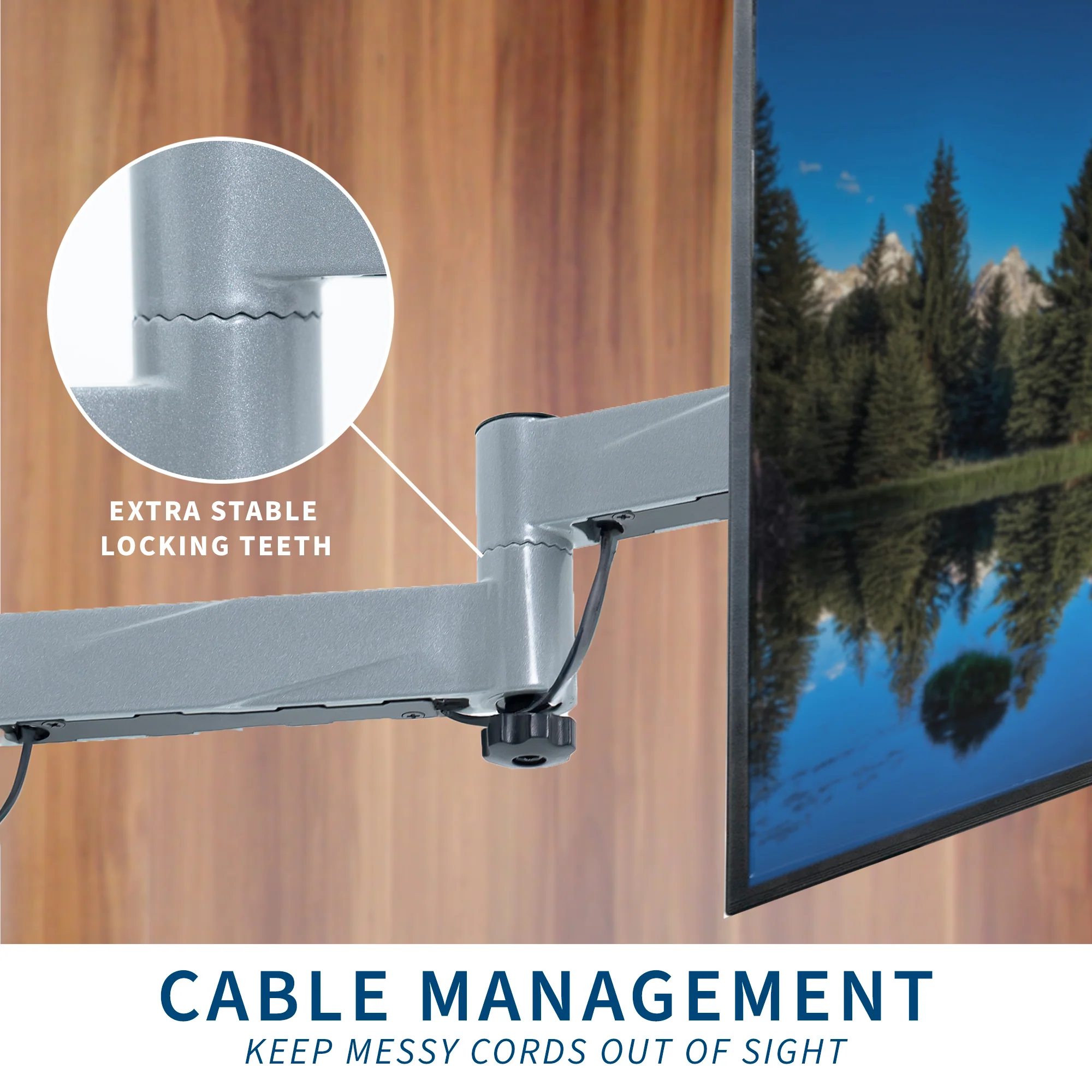 Quick Release 13” to 43” TV Wall Mount - Image 7
