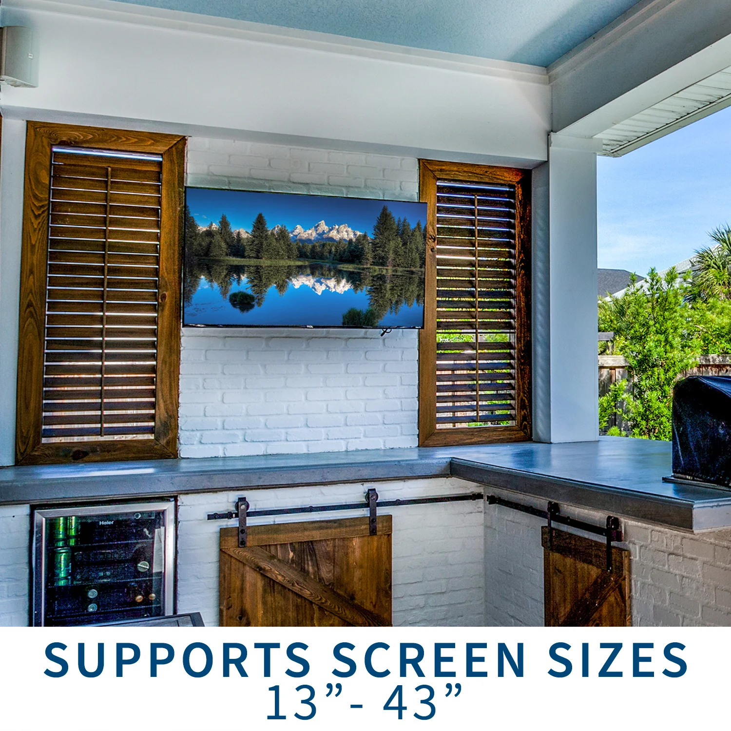Quick Release 13” to 43” TV Wall Mount - Image 9