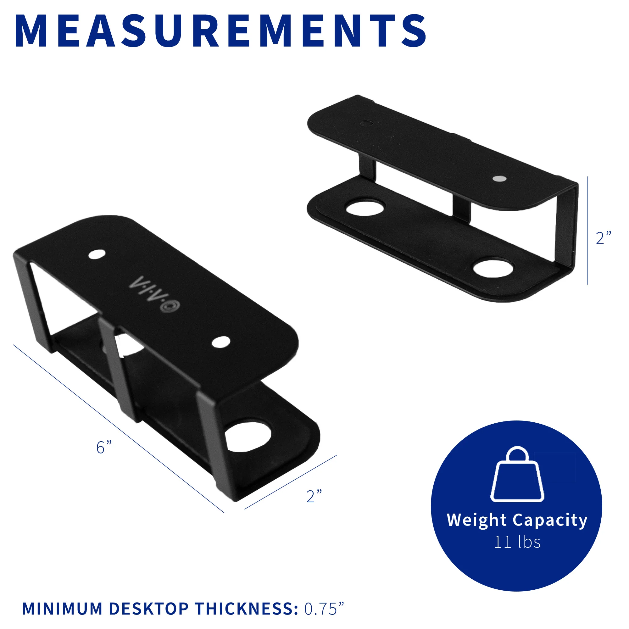 Under Desk Universal Laptop Storage Mount - Image 3