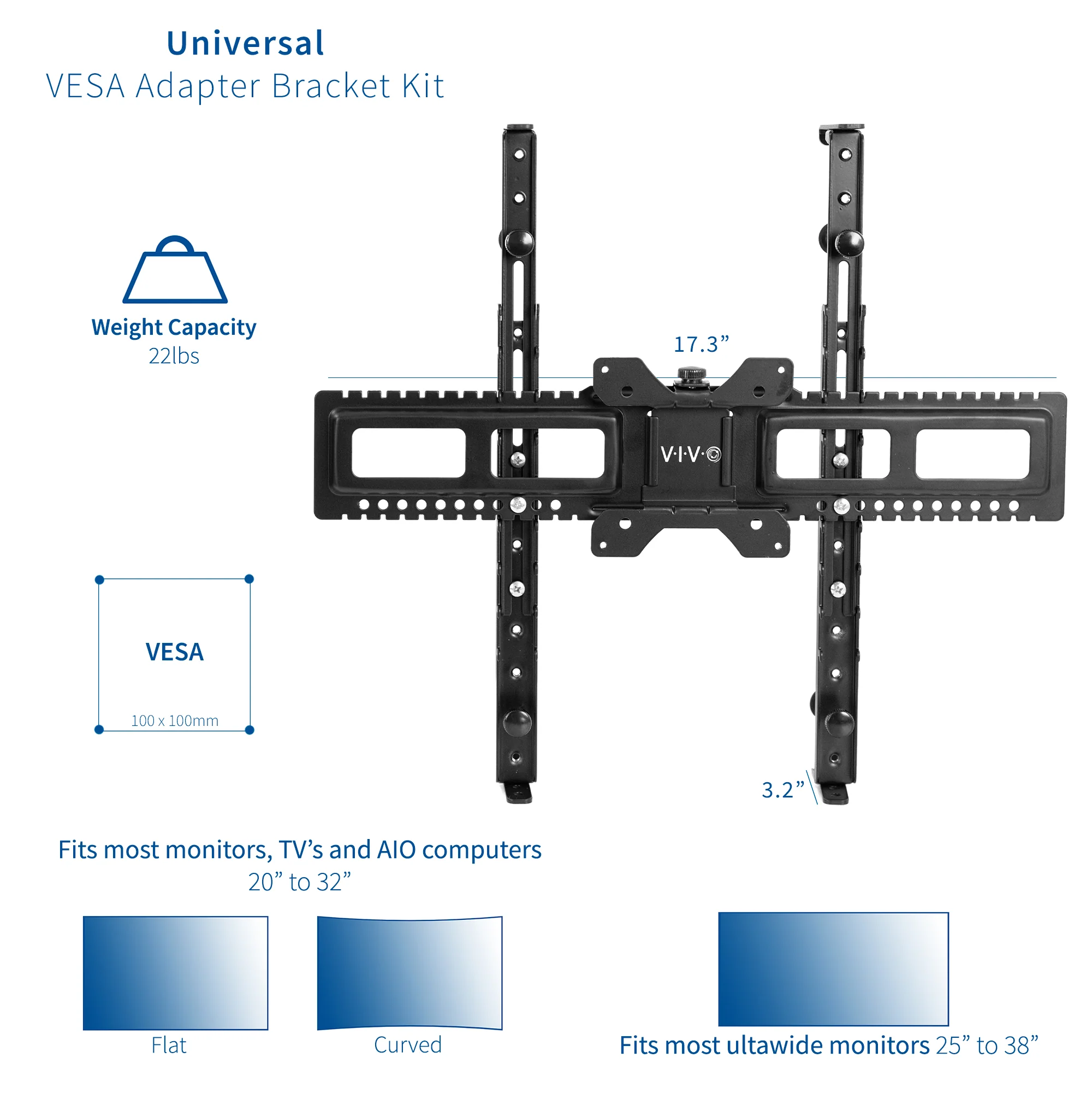 Universal VESA Adapter Bracket Kit - Image 3