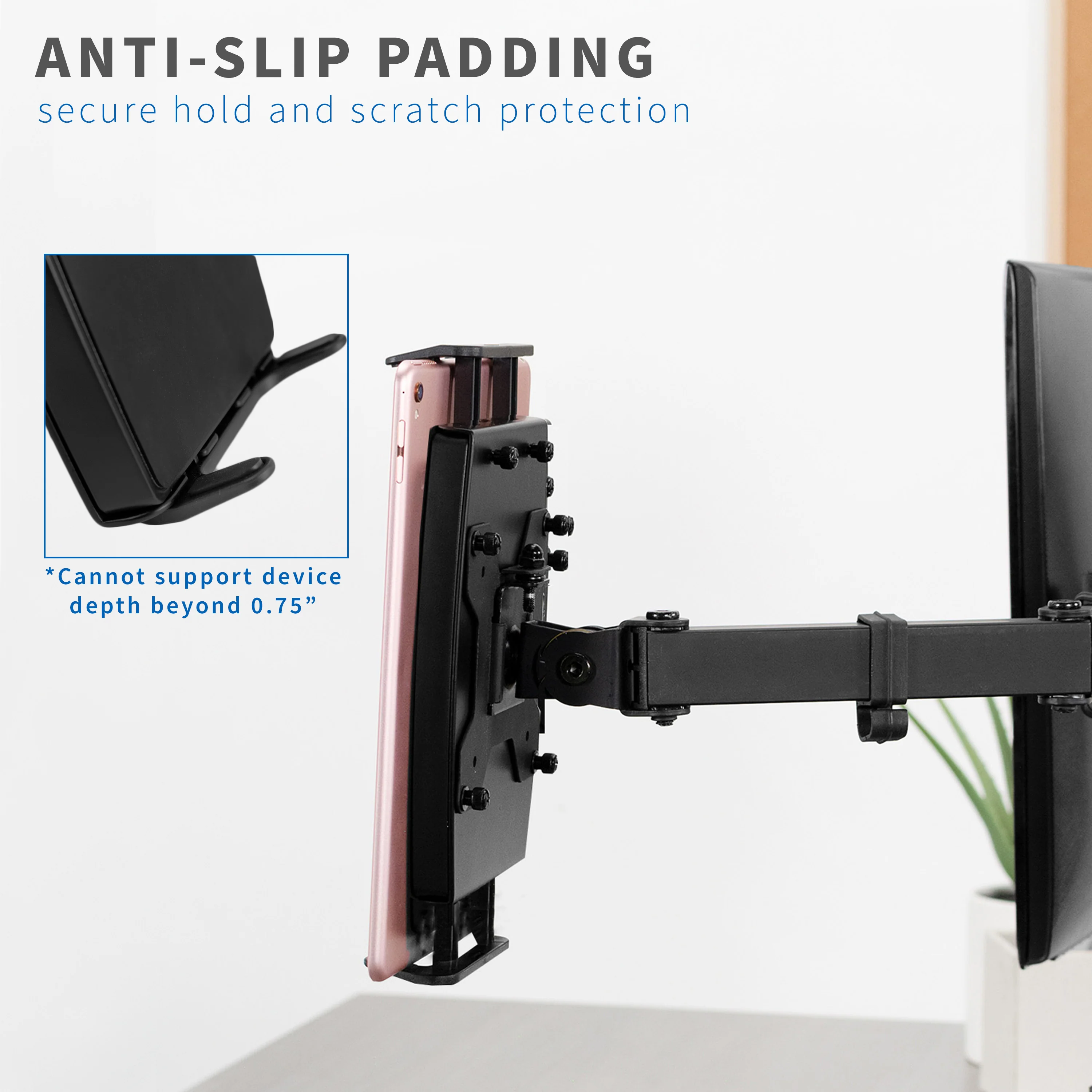 Universal VESA Holder for Tablets, 2-in-1 Laptops, Portable Monitors - Image 6